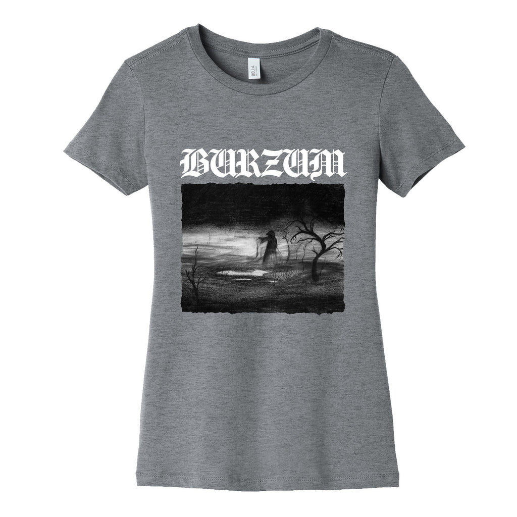 Burzum Womens Cotton Tee Hoodie, Sweatshirt | CoreVibeTees.com (Image 1)