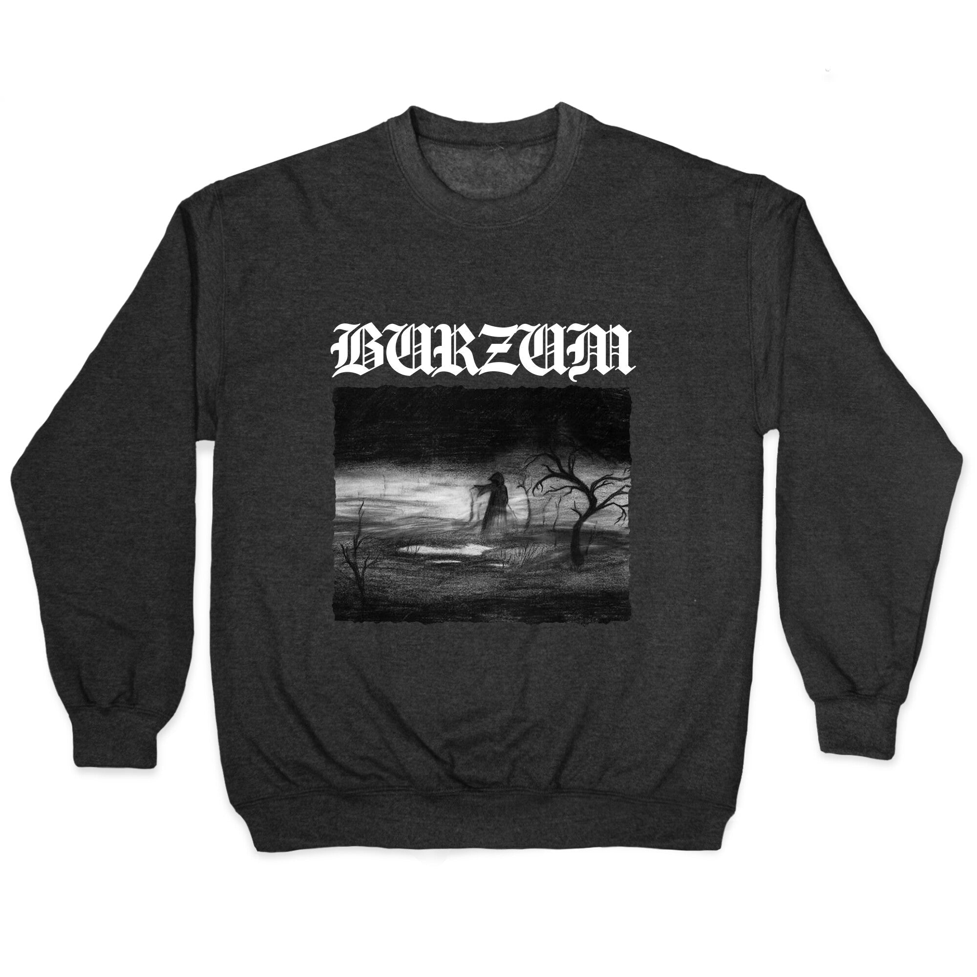 Burzum Crewneck Sweatshirt T-Shirts, Hoodie | CoreVibeTees.com (Image 1)