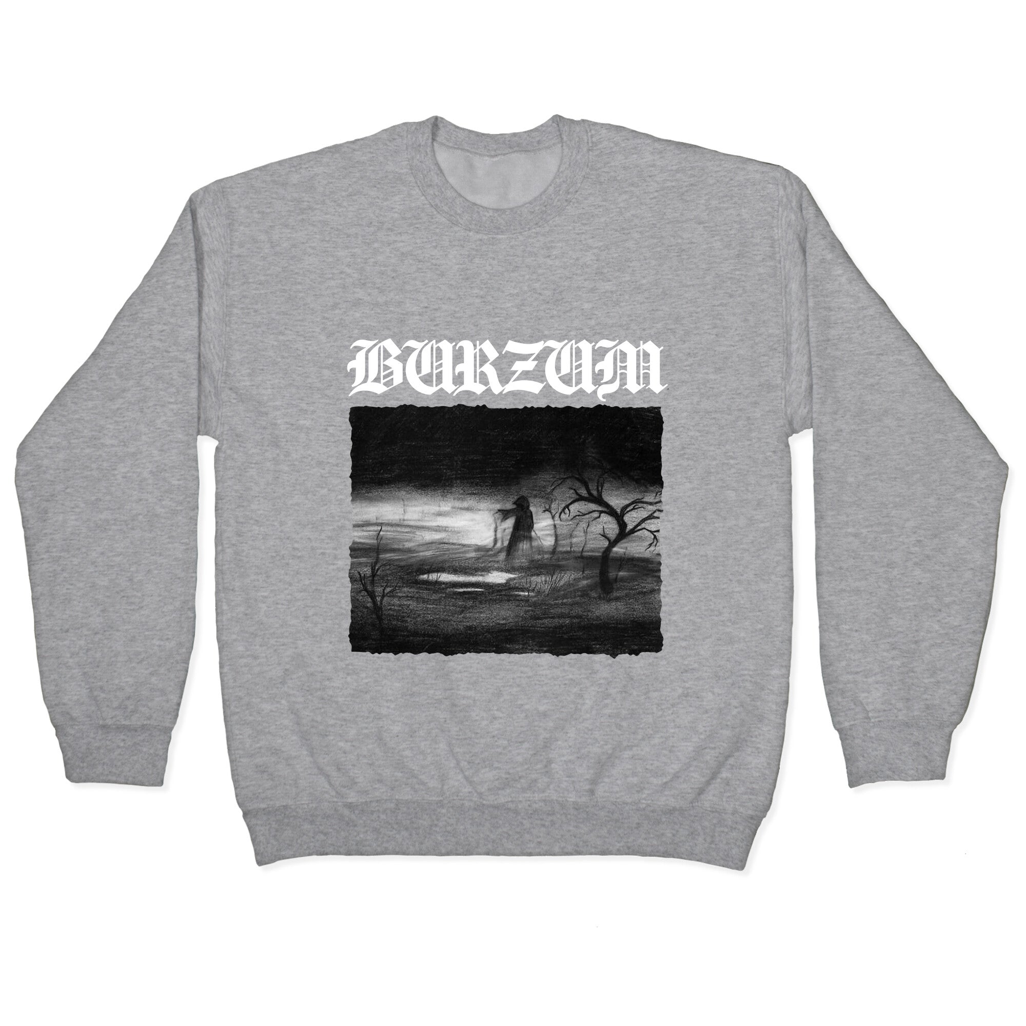 Burzum Crewneck Sweatshirt T-Shirts, Hoodie | CoreVibeTees.com (Image 2)