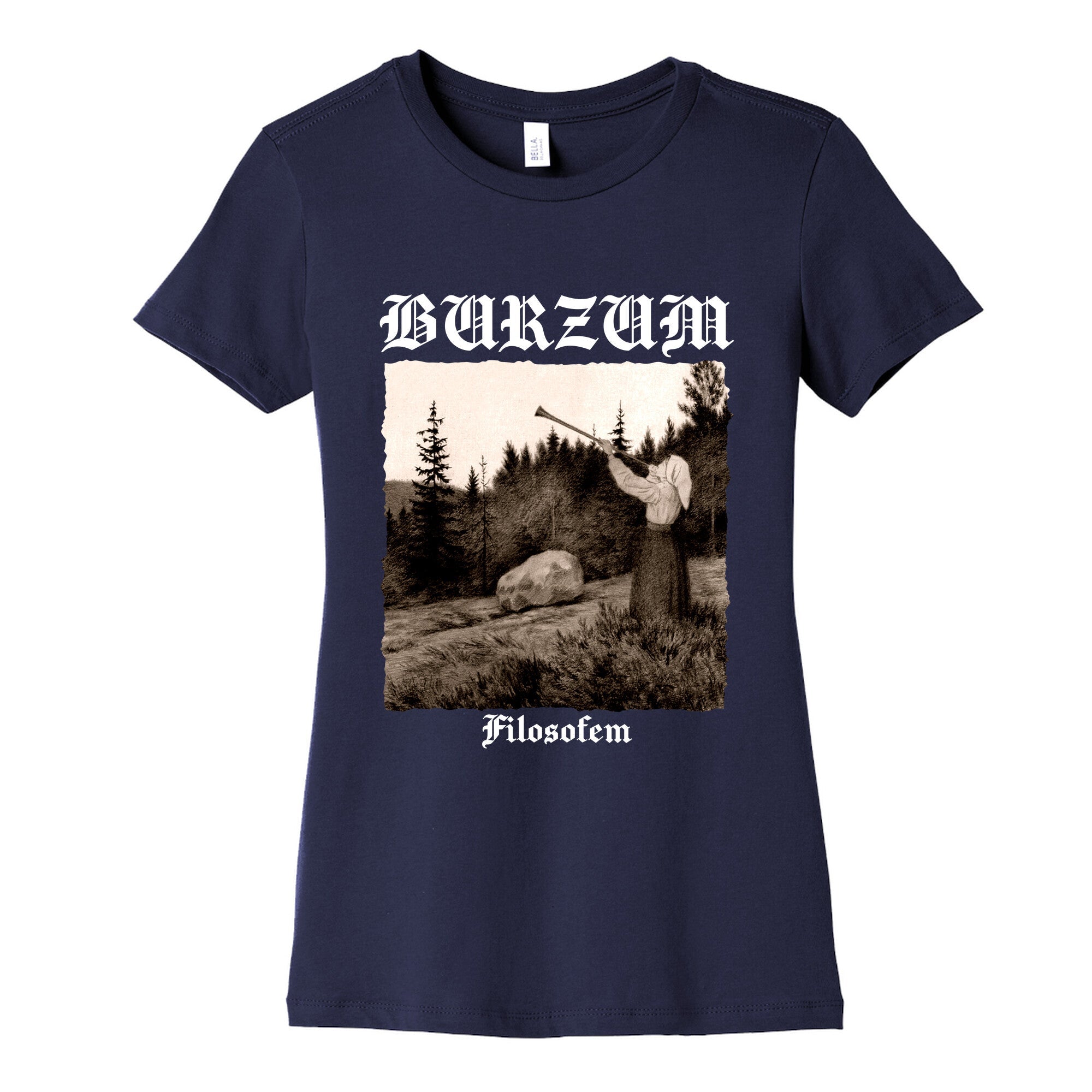 Burzum Filosofem Womens Cotton Tee Hoodie, Sweatshirt | CoreVibeTees.com (Image 5)