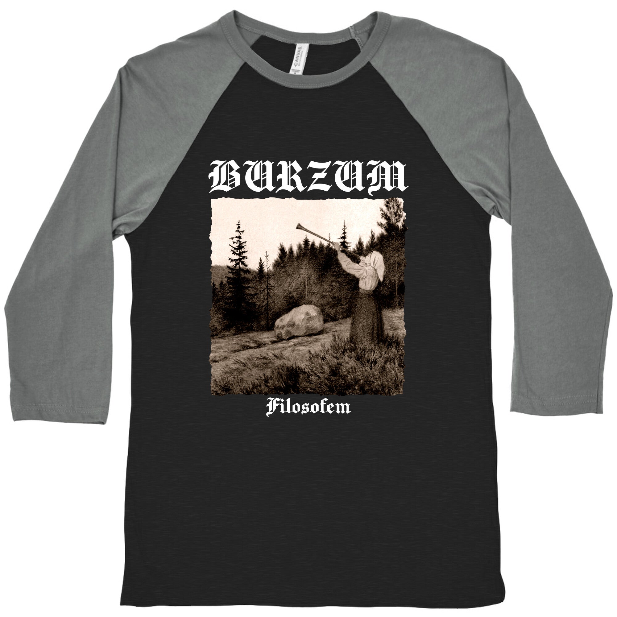 Burzum Filosofem Baseball Tee Hoodie, Sweatshirt | CoreVibeTees.com (Image 1)