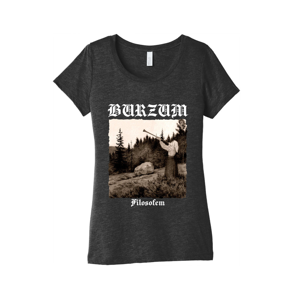 Burzum Filosofem Womens Triblend Tee Hoodie, Sweatshirt | CoreVibeTees.com (Image 1)