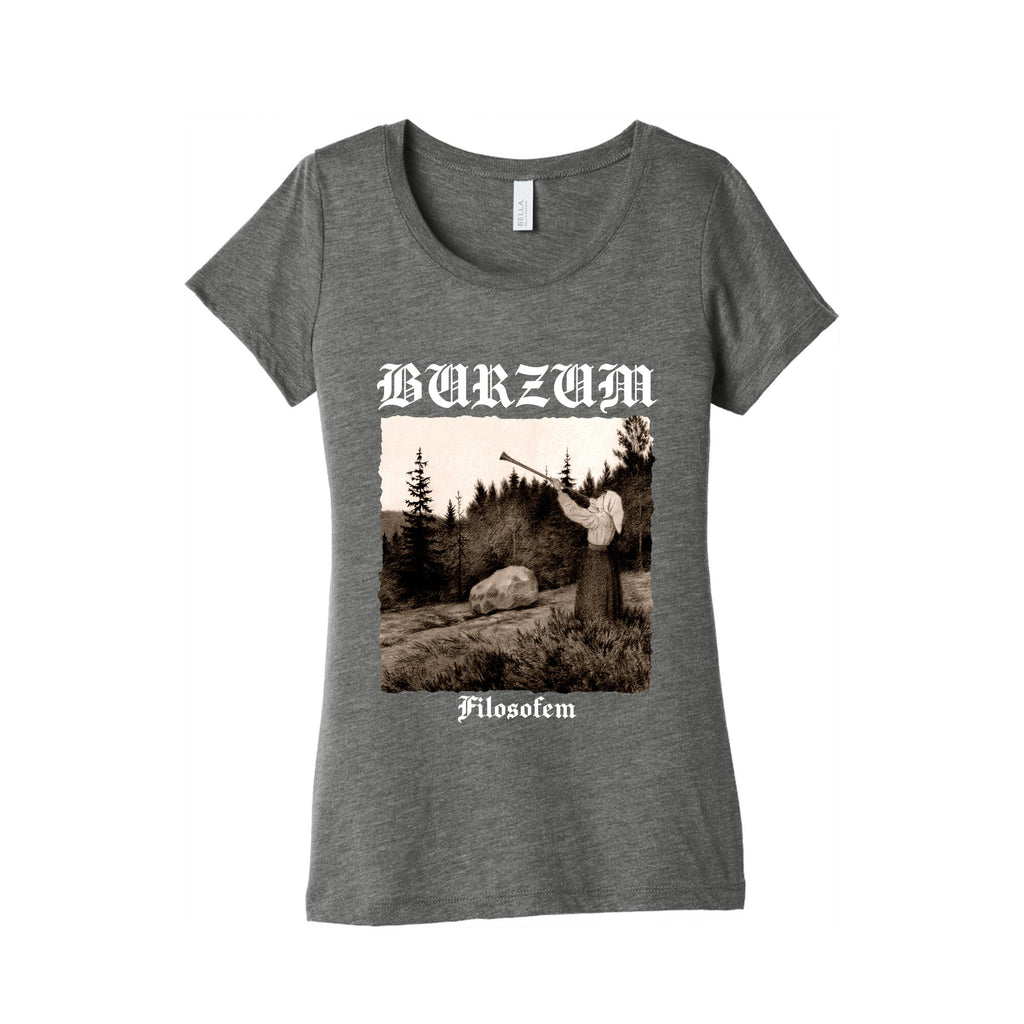 Burzum Filosofem Womens Triblend Tee Hoodie, Sweatshirt | CoreVibeTees.com (Image 2)
