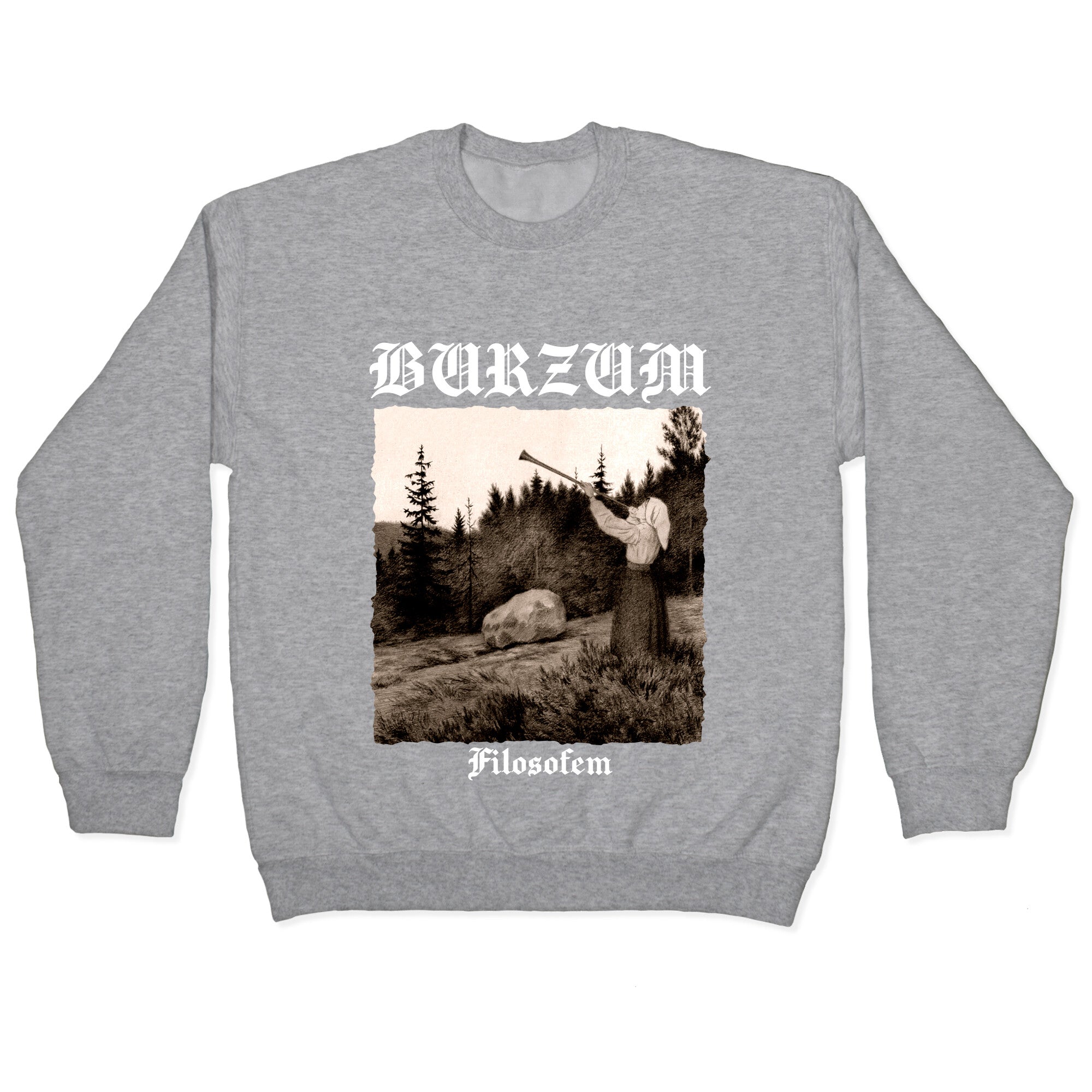 Burzum Filosofem Crewneck Sweatshirt T-Shirts, Hoodie | CoreVibeTees.com (Image 2)