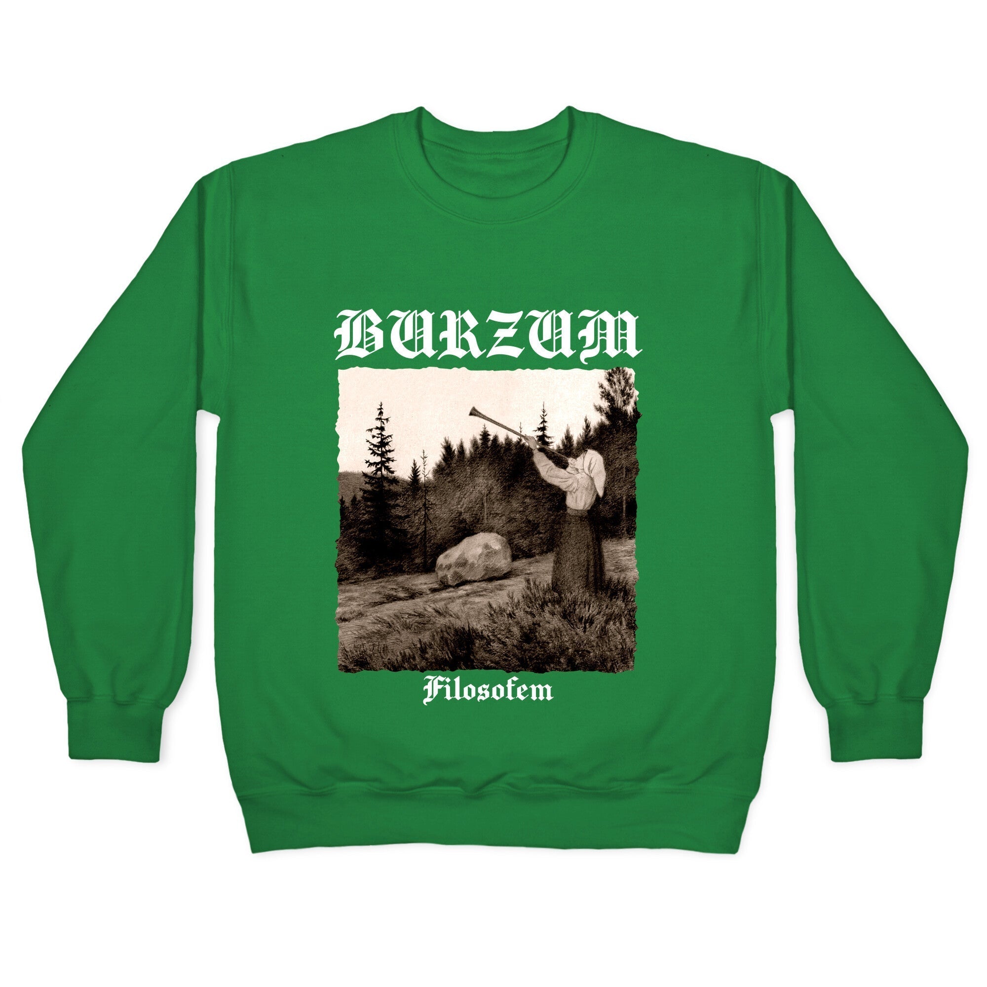 Burzum Filosofem Crewneck Sweatshirt T-Shirts, Hoodie | CoreVibeTees.com (Image 3)