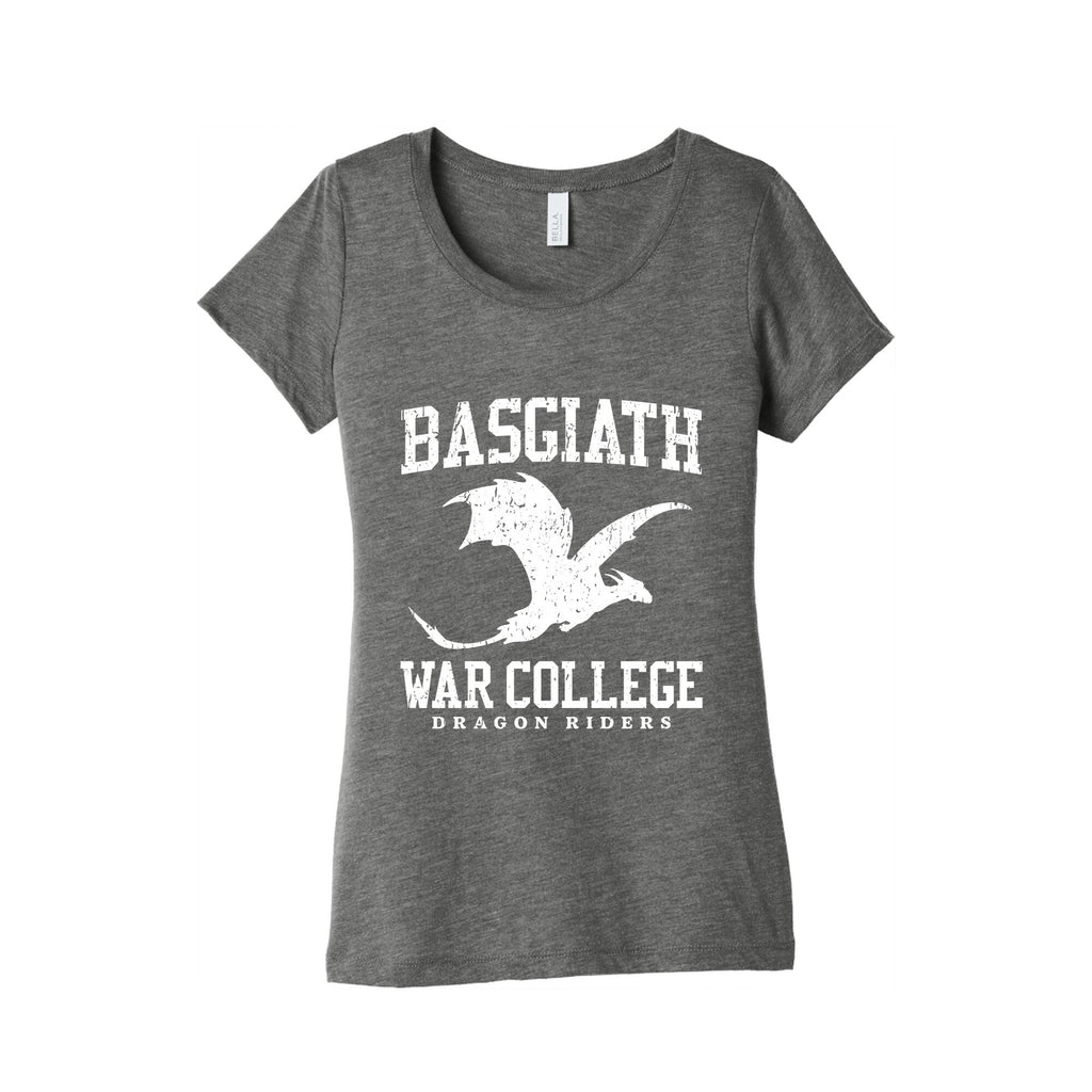 Basgiath War College Dragon Riders Womens Triblend Tee Hoodie, Sweatshirt | CoreVibeTees.com (Image 2)