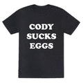 Cody Sucks Eggs Unisex Triblend Tee Hoodie, Sweatshirt | CoreVibeTees.com (Image 1)