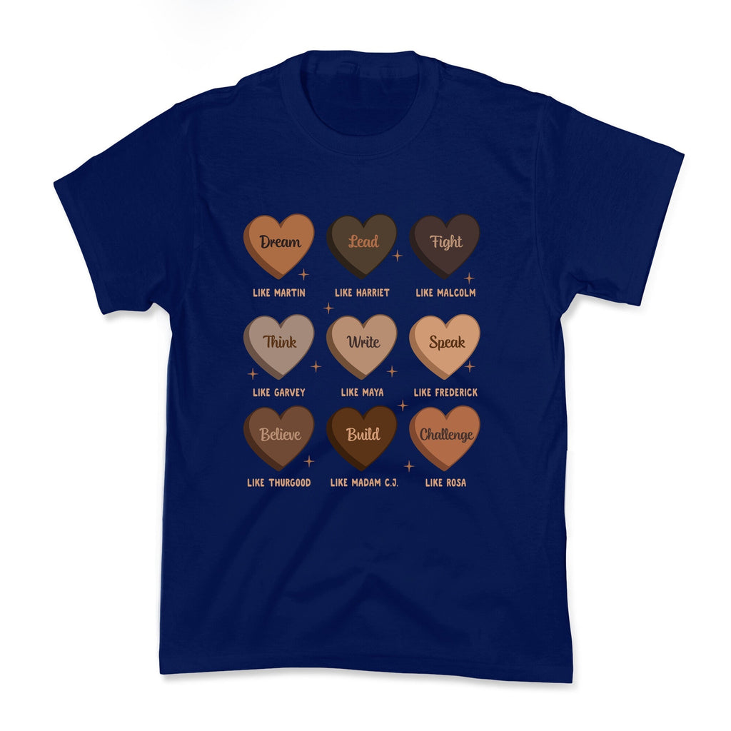 Celebrating Black History Leaders Kids Tee Hoodie, Sweatshirt | CoreVibeTees.com (Image 2)