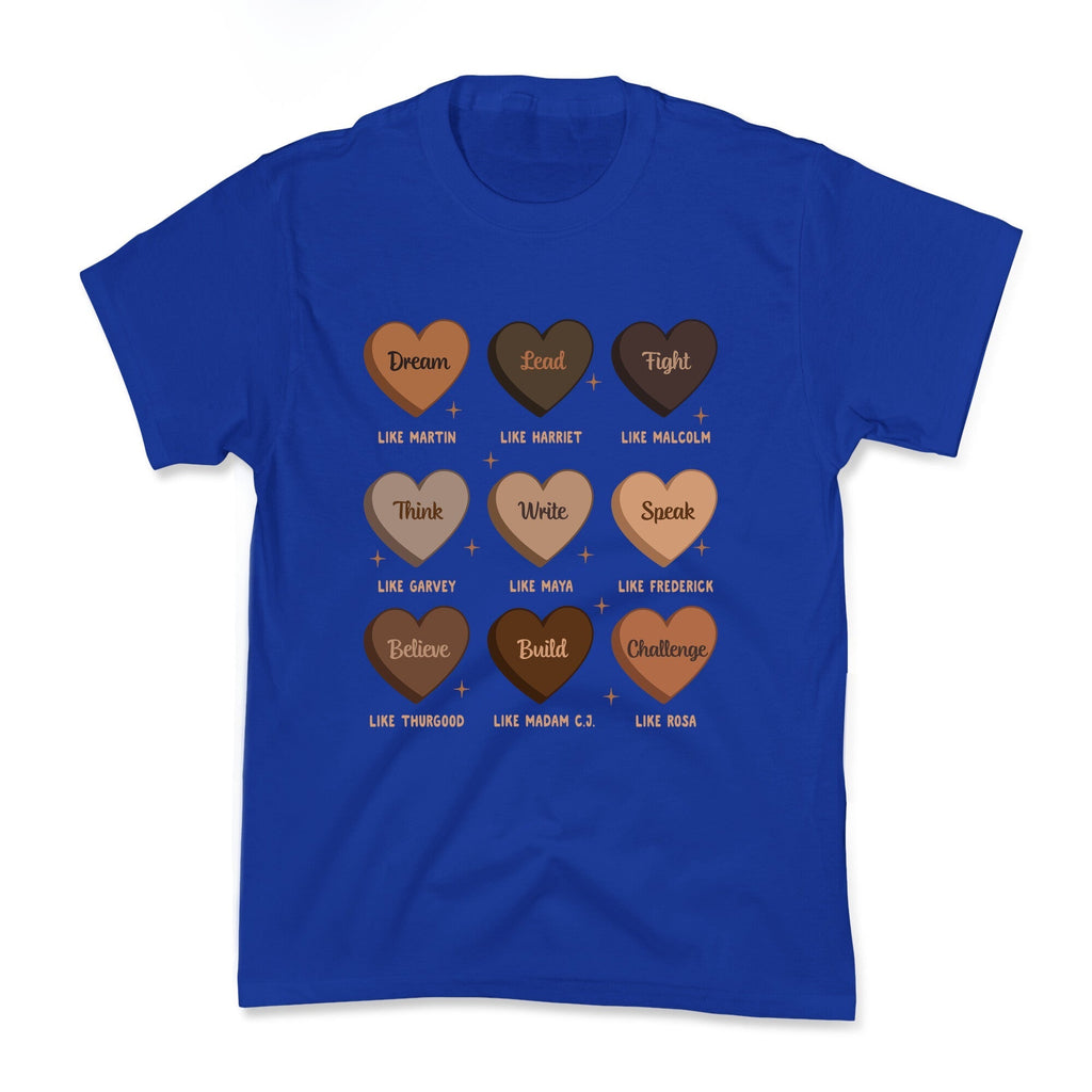 Celebrating Black History Leaders Kids Tee Hoodie, Sweatshirt | CoreVibeTees.com (Image 4)