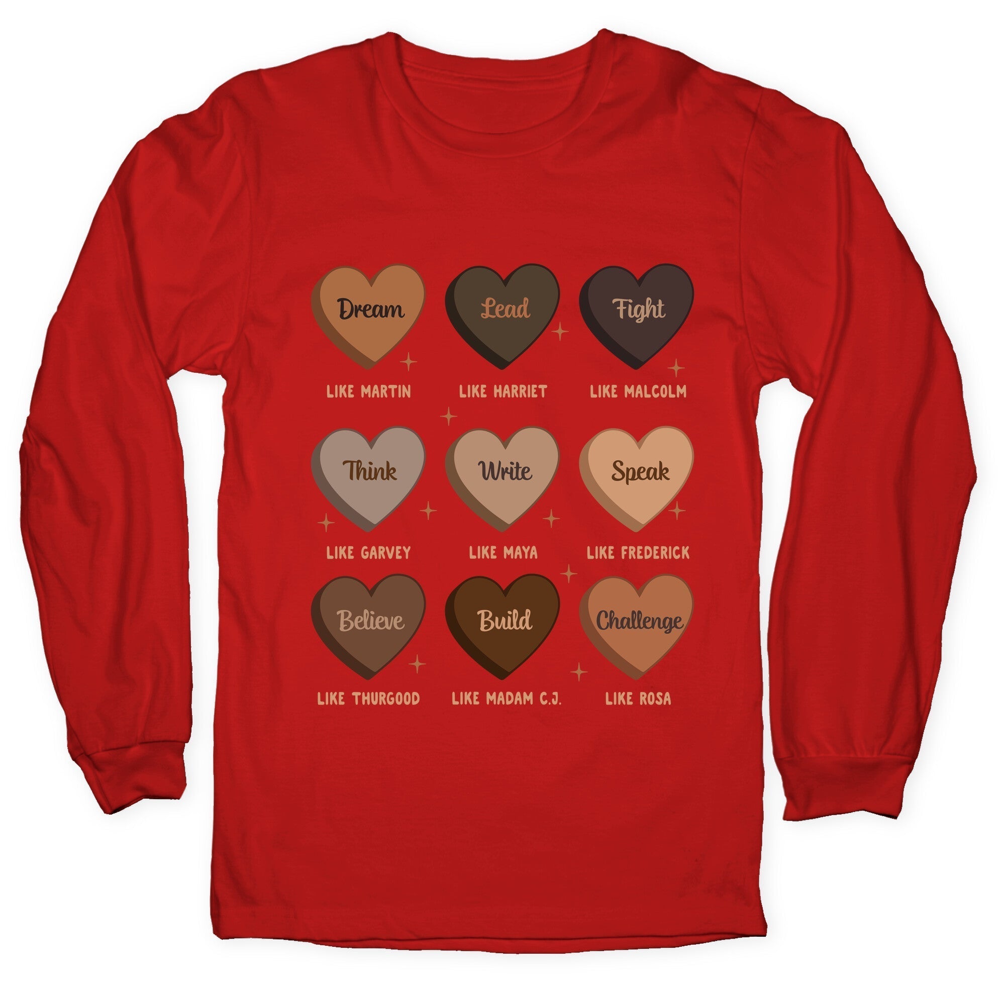 Celebrating Black History Leaders Longsleeve Tee Hoodie, Sweatshirt | CoreVibeTees.com (Image 5)