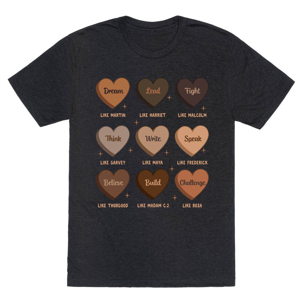 Celebrating Black History Leaders Unisex Triblend Tee Hoodie, Sweatshirt | CoreVibeTees.com (Image 1)