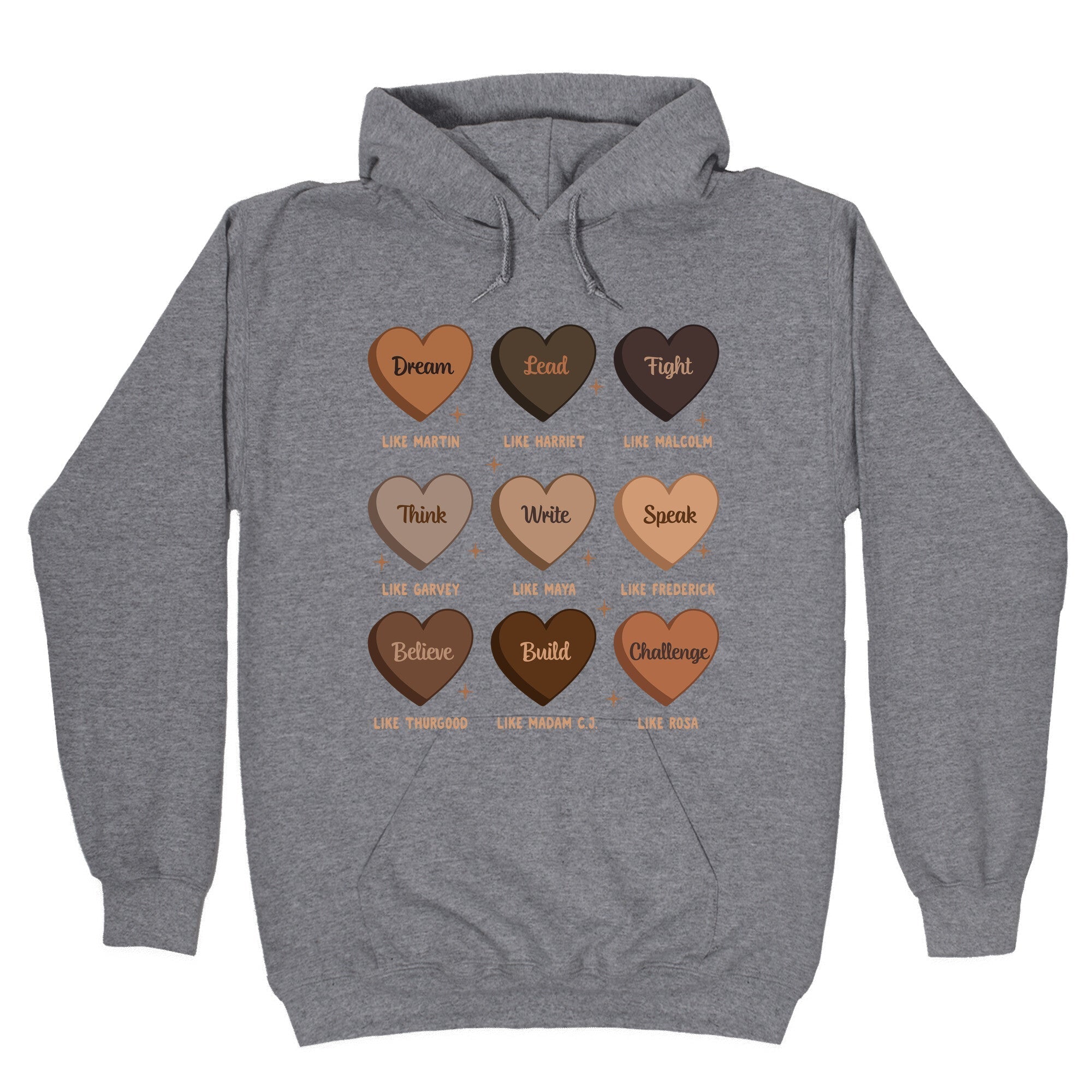 Celebrating Black History Leaders Hoodie T-Shirts, Sweatshirt | CoreVibeTees.com (Image 1)