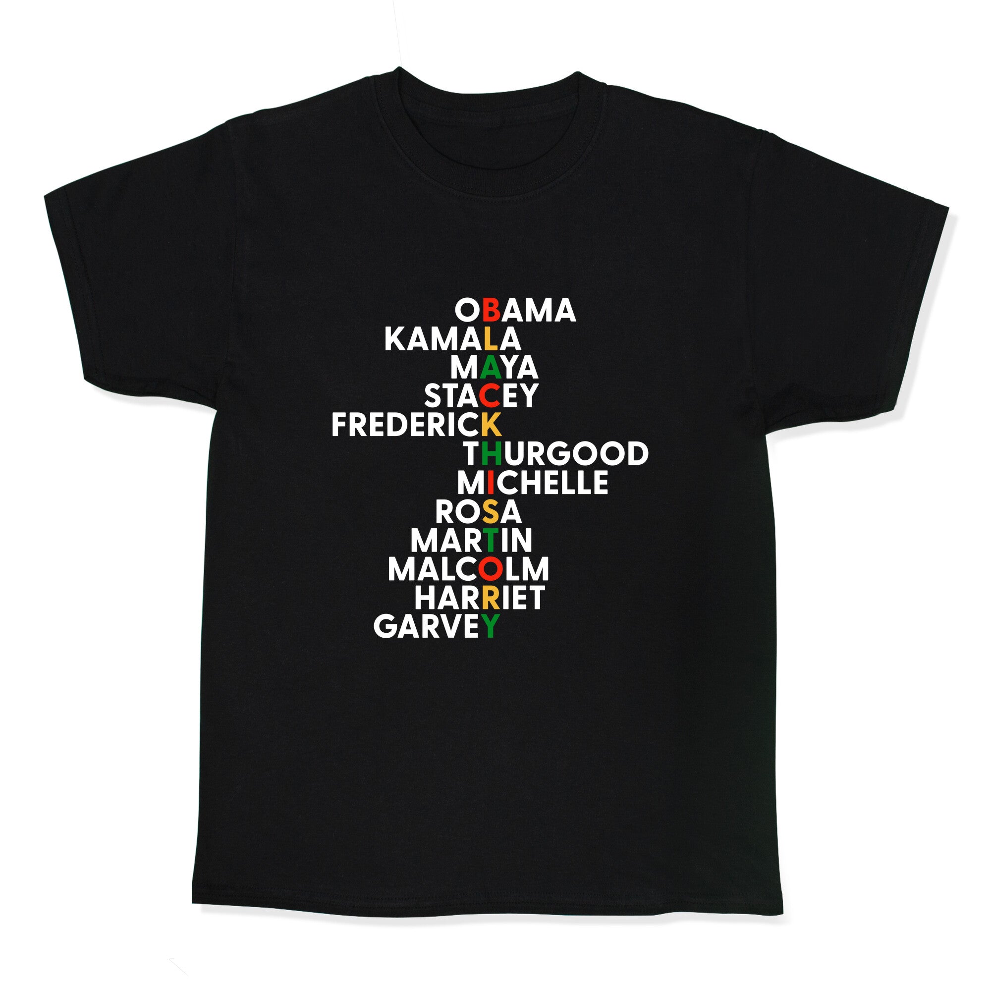 Black History Month Leaders Kids Tee Hoodie, Sweatshirt | CoreVibeTees.com (Image 1)