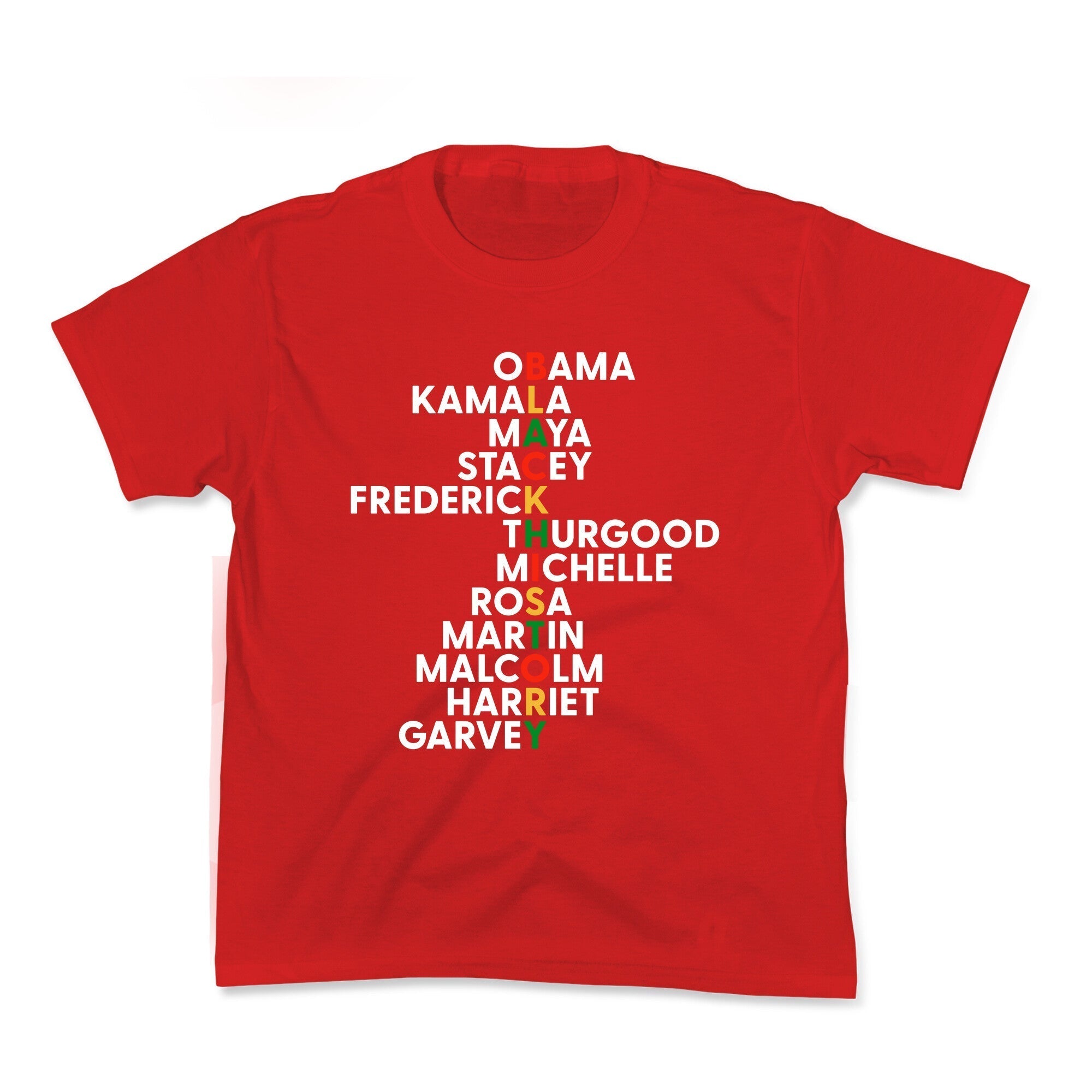 Black History Month Leaders Kids Tee Hoodie, Sweatshirt | CoreVibeTees.com (Image 3)