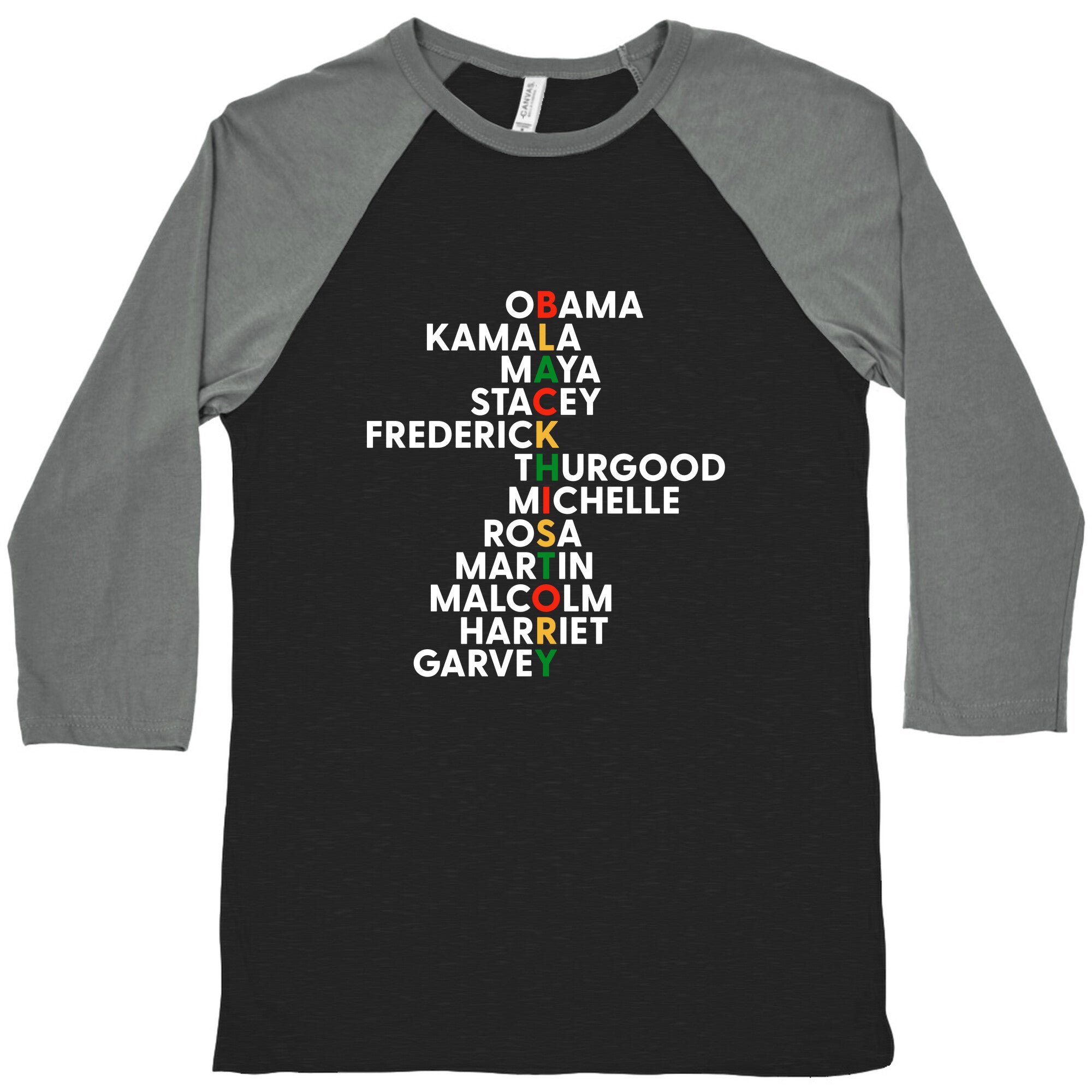 Black History Month Leaders Baseball Tee Hoodie, Sweatshirt | CoreVibeTees.com (Image 1)