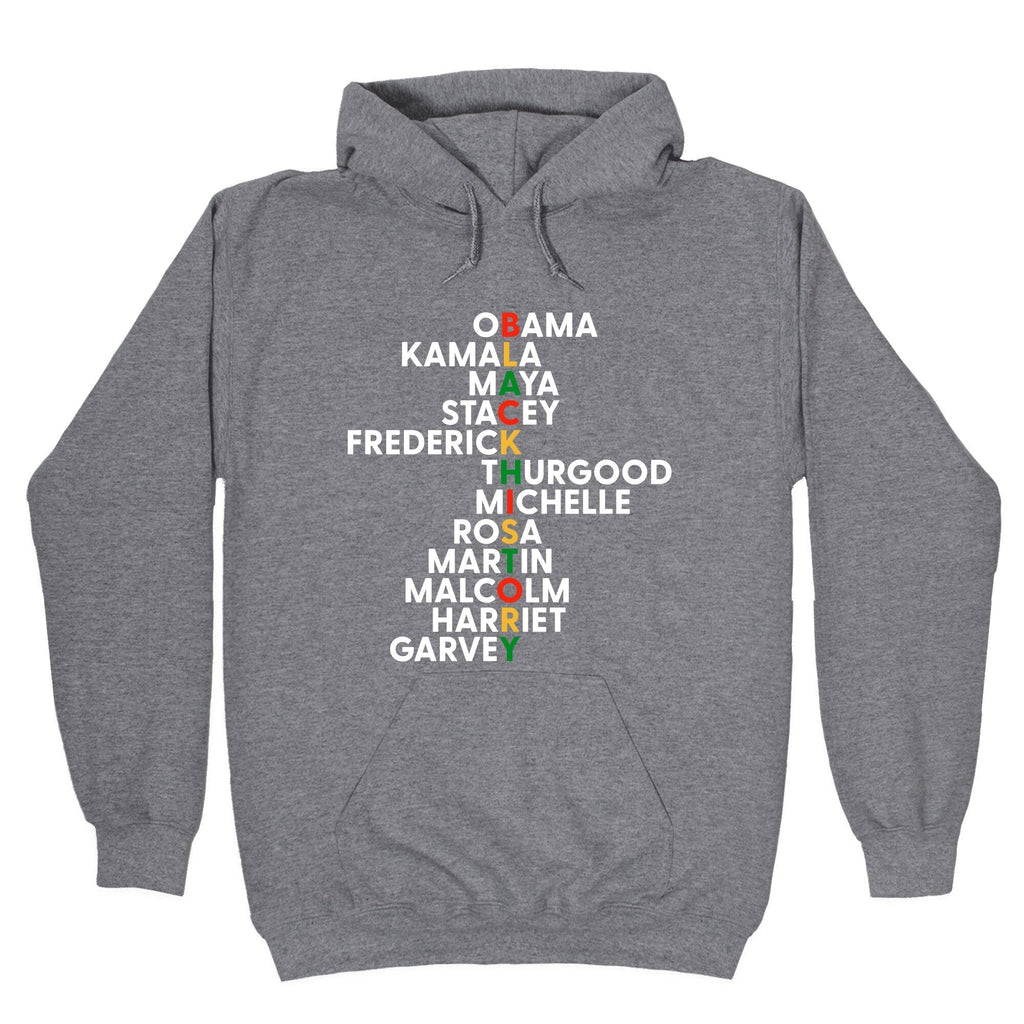 Black History Month Leaders Hoodie T-Shirts, Sweatshirt | CoreVibeTees.com (Image 1)