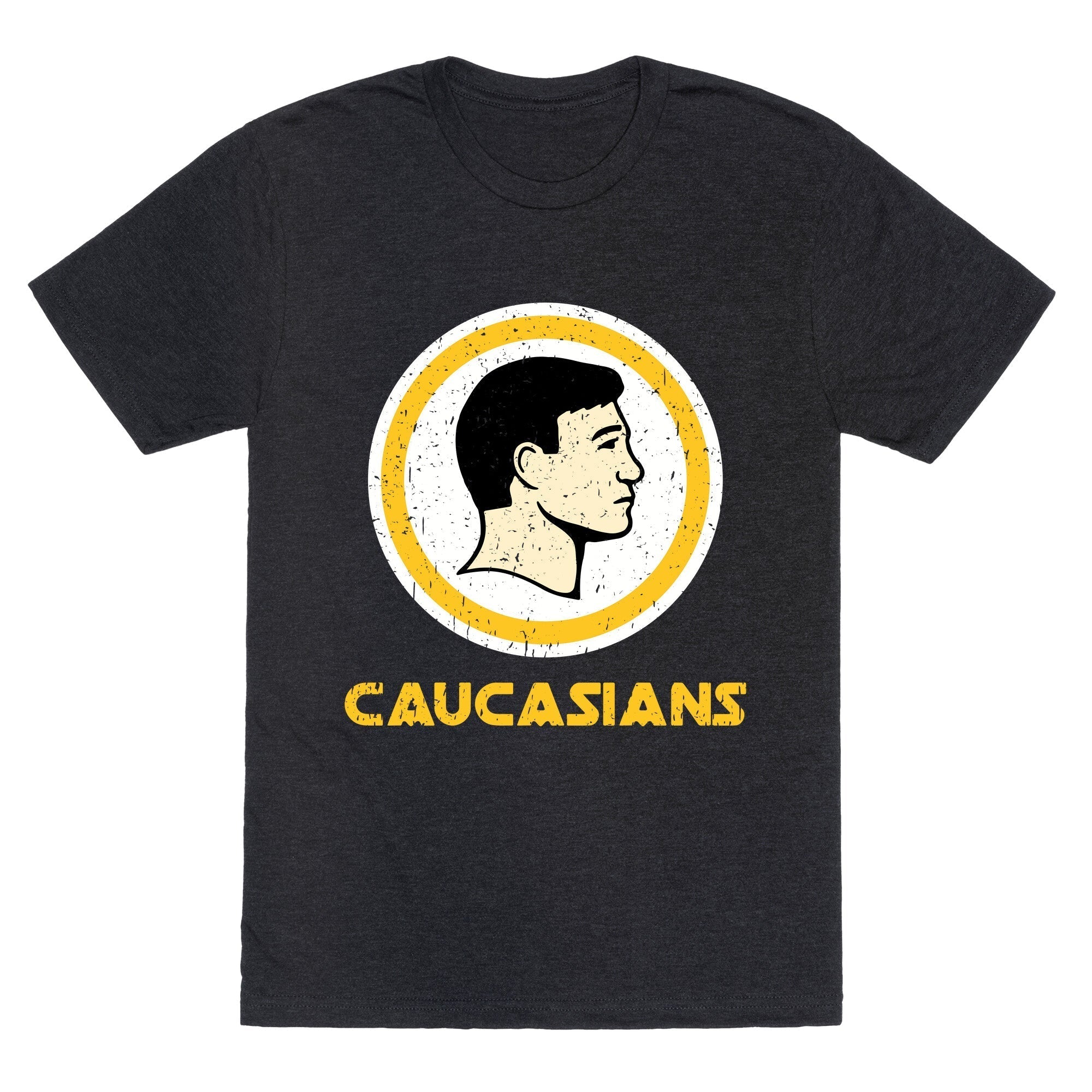 Caucasians Unisex Triblend Tee Hoodie, Sweatshirt | CoreVibeTees.com (Image 1)