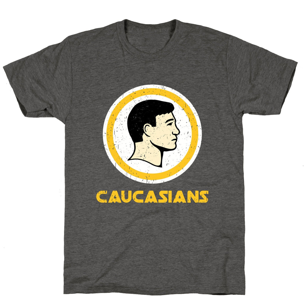 Caucasians Unisex Triblend Tee Hoodie, Sweatshirt | CoreVibeTees.com (Image 2)