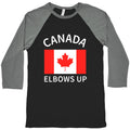 Elbows Up Canada Baseball Tee Hoodie, Sweatshirt | CoreVibeTees.com (Image 1)