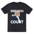 Governor Janet Mills See You In Court  Unisex Triblend Tee Hoodie, Sweatshirt | CoreVibeTees.com (Image 1)