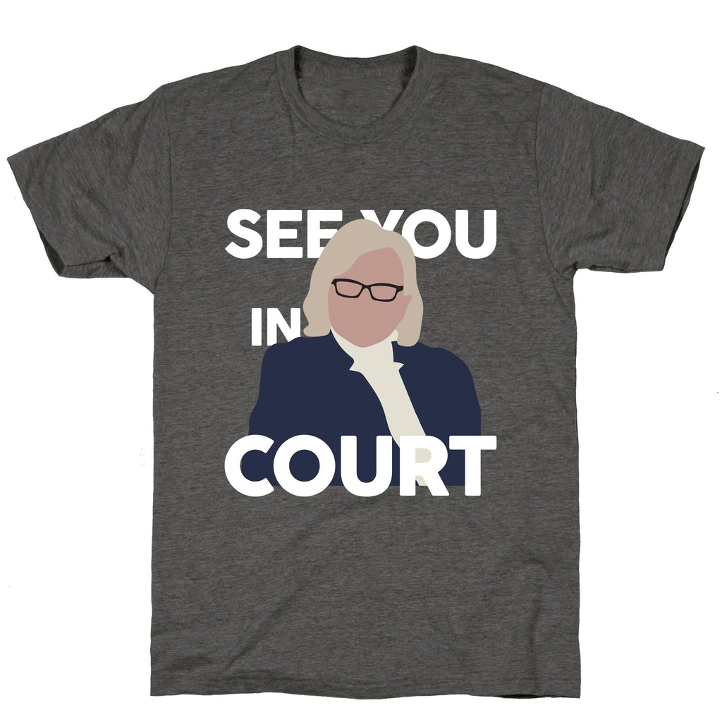 Governor Janet Mills See You In Court  Unisex Triblend Tee Hoodie, Sweatshirt | CoreVibeTees.com (Image 2)