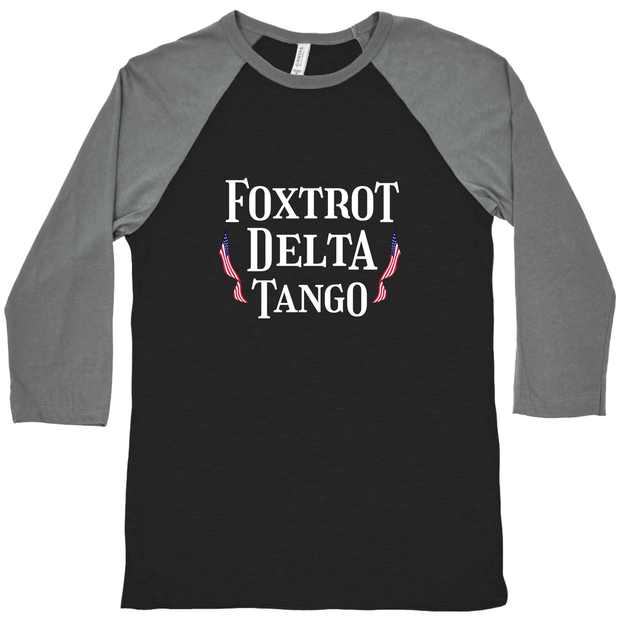 Foxtrot Delta Tango Baseball Tee Hoodie, Sweatshirt | CoreVibeTees.com (Image 1)