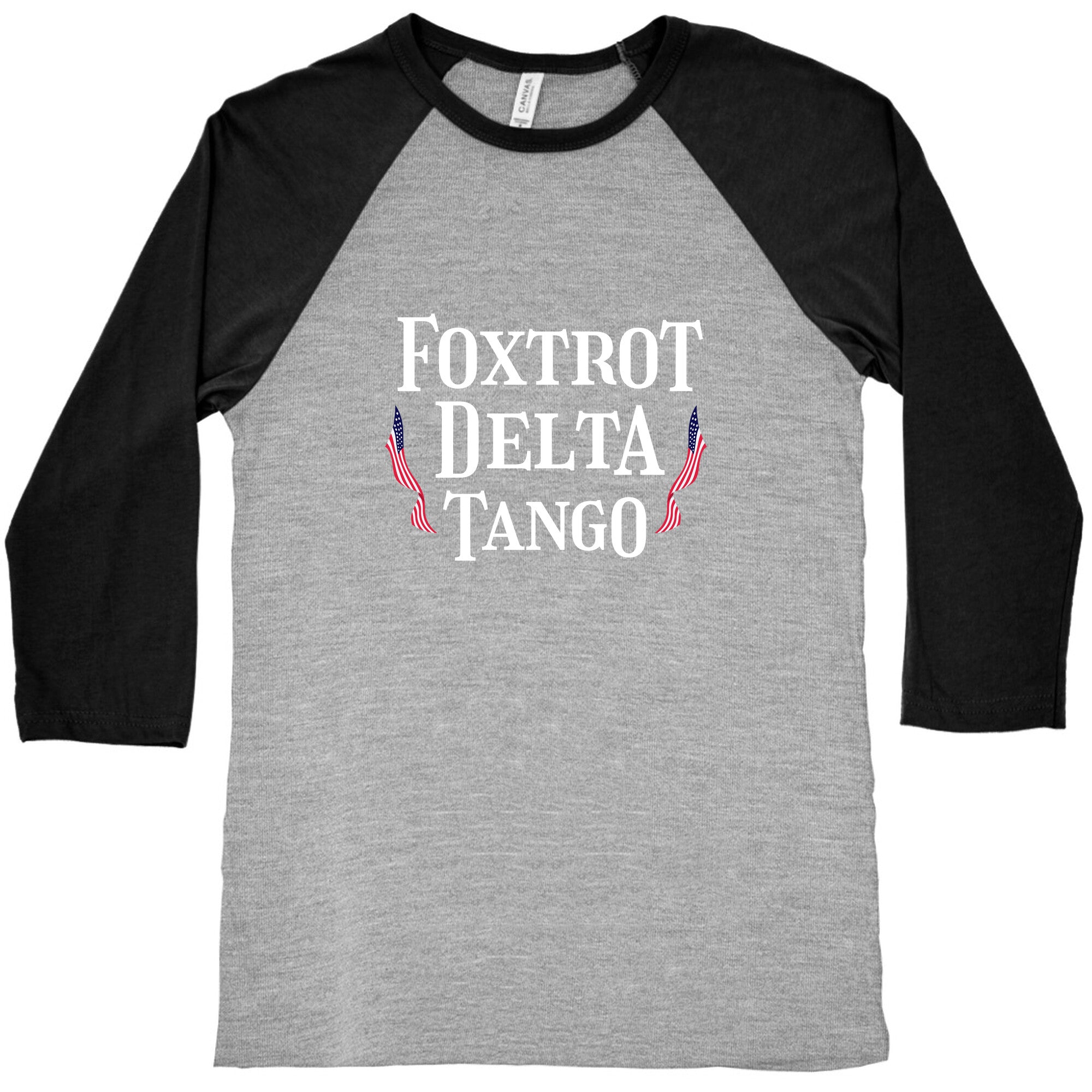 Foxtrot Delta Tango Baseball Tee Hoodie, Sweatshirt | CoreVibeTees.com (Image 2)