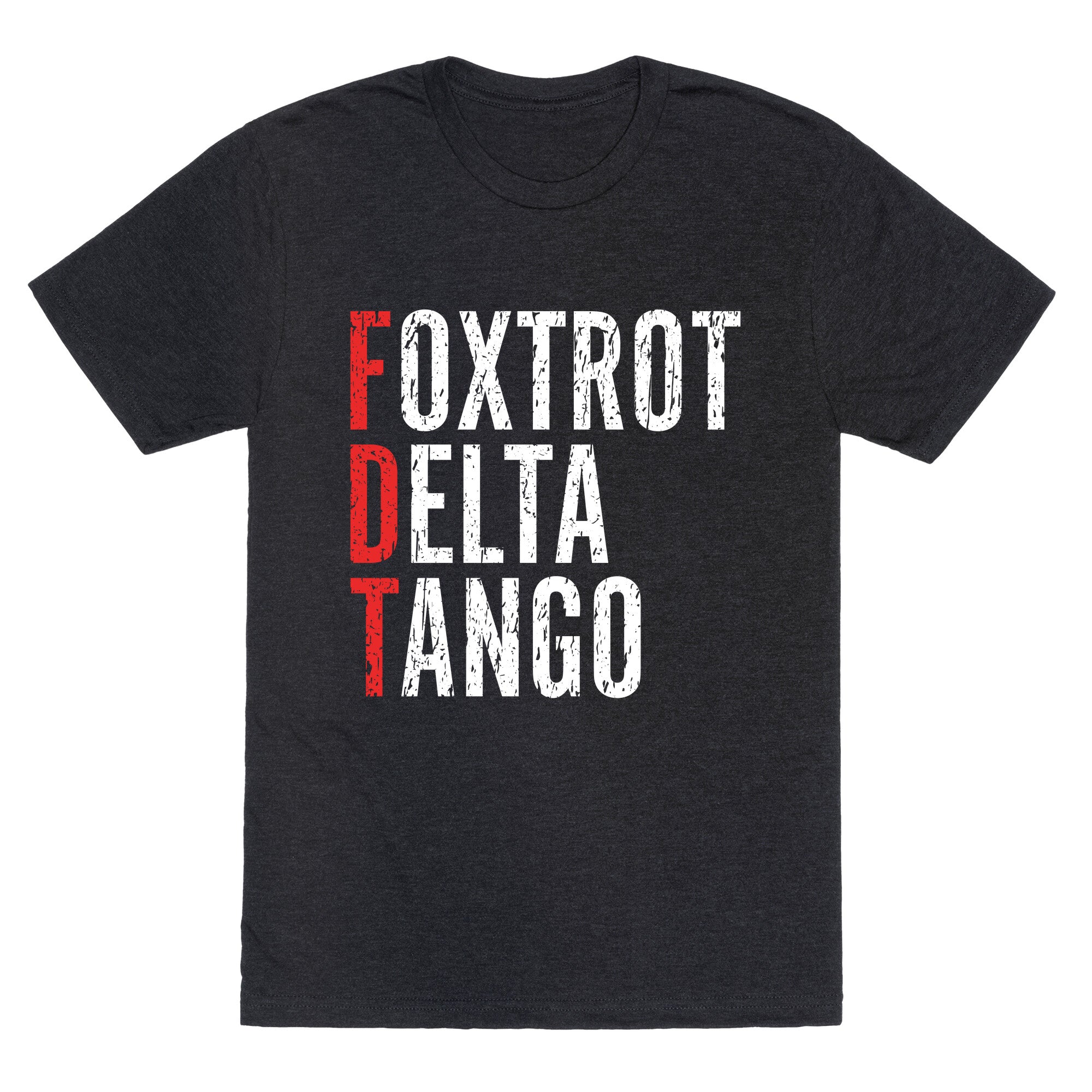Foxtrot Delta Tango FDT Unisex Triblend Tee Hoodie, Sweatshirt | CoreVibeTees.com (Image 1)