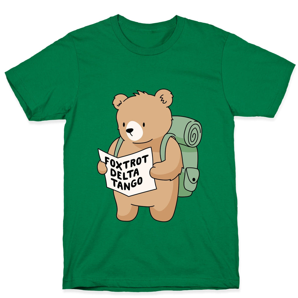 Foxtrot Delta Tango Bear T-Shirt Hoodie, Sweatshirt | CoreVibeTees.com (Image 3)