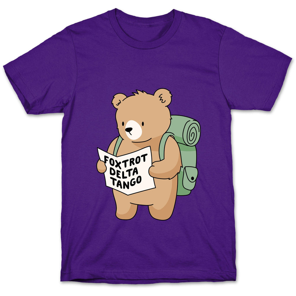 Foxtrot Delta Tango Bear T-Shirt Hoodie, Sweatshirt | CoreVibeTees.com (Image 5)