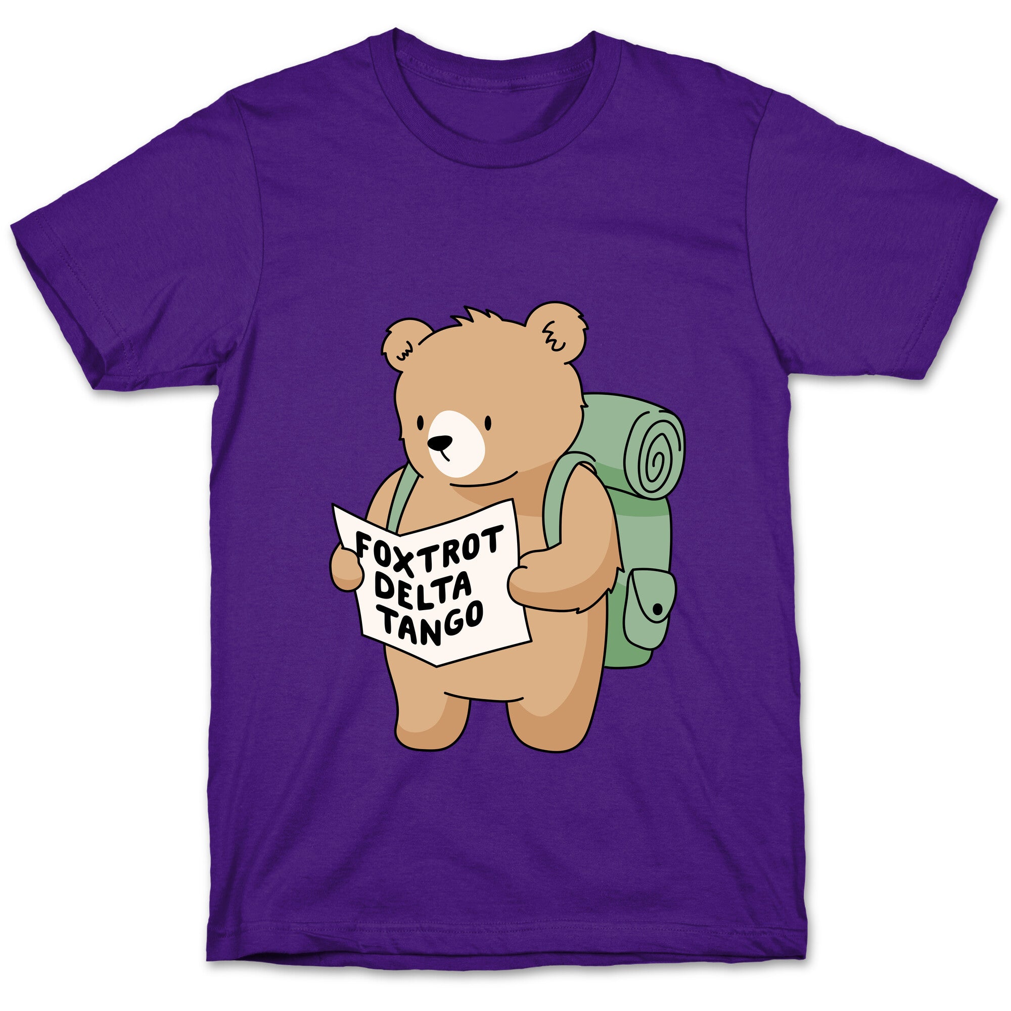 Foxtrot Delta Tango Bear T-Shirt Hoodie, Sweatshirt | CoreVibeTees.com (Image 5)