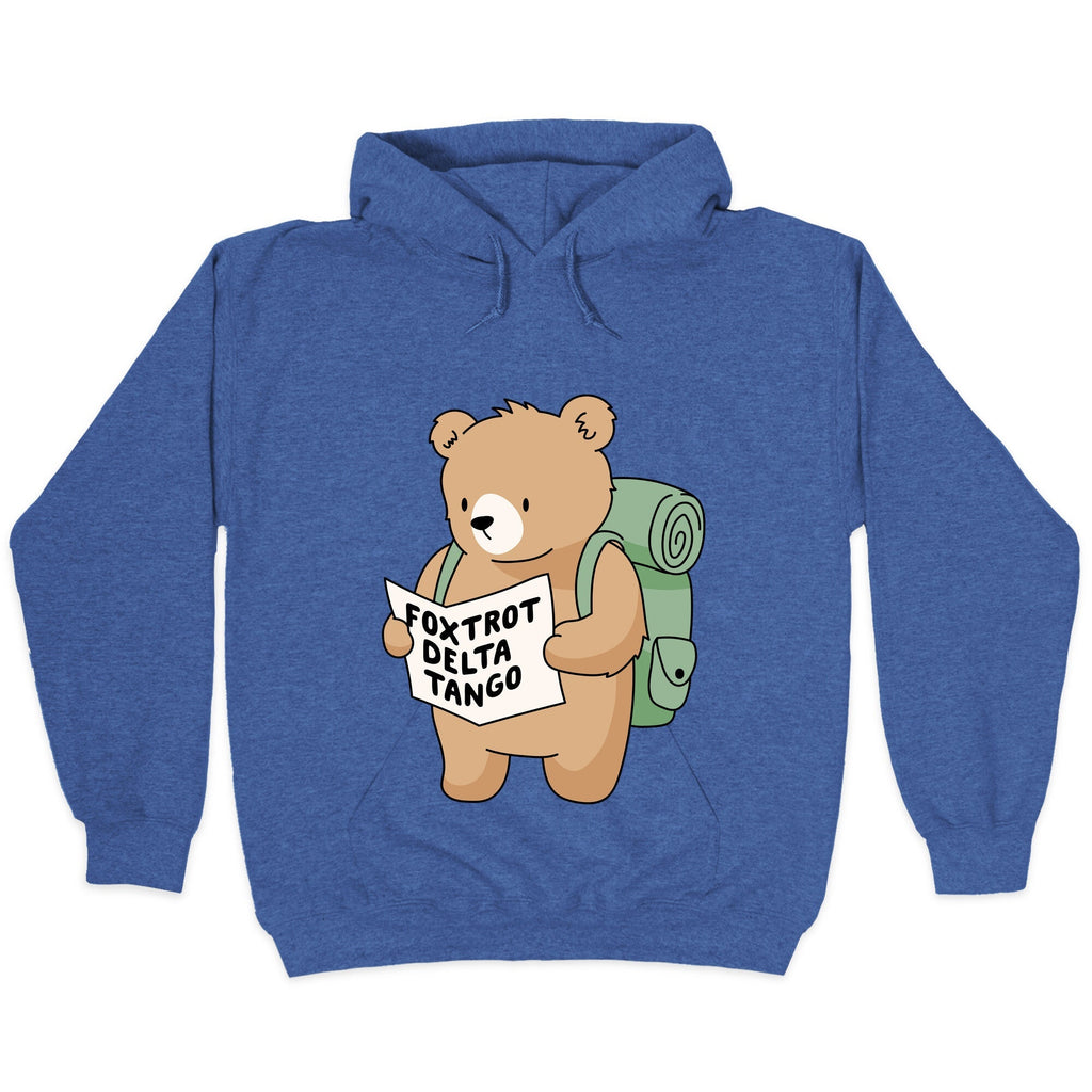Foxtrot Delta Tango Bear Hoodie T-Shirts, Sweatshirt | CoreVibeTees.com (Image 2)