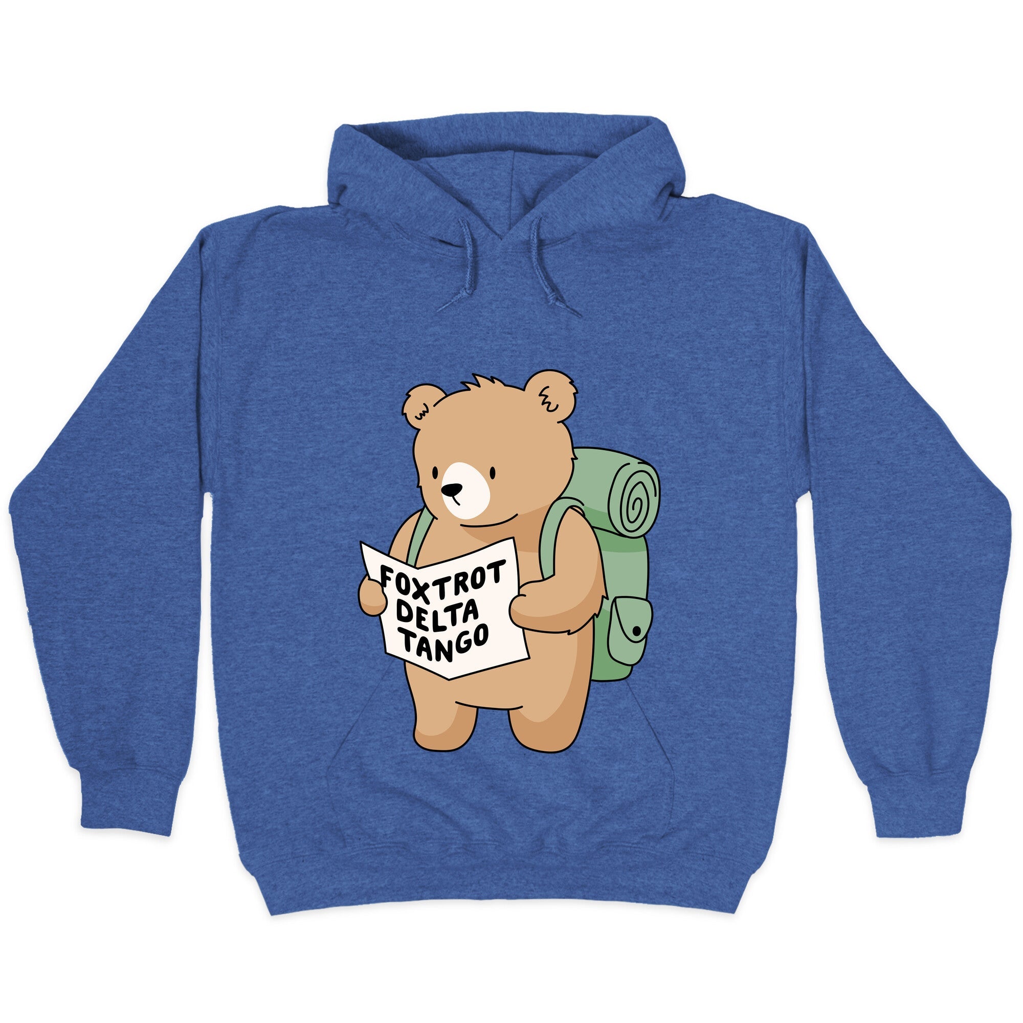 Foxtrot Delta Tango Bear Hoodie T-Shirts, Sweatshirt | CoreVibeTees.com (Image 2)