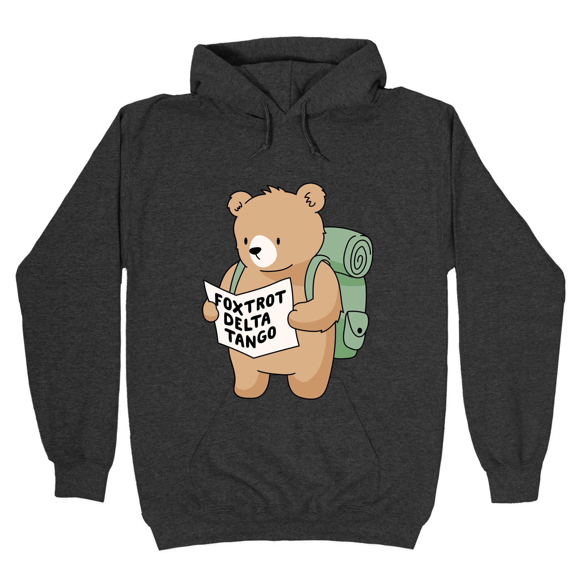 Foxtrot Delta Tango Bear Hoodie T-Shirts, Sweatshirt | CoreVibeTees.com (Image 3)