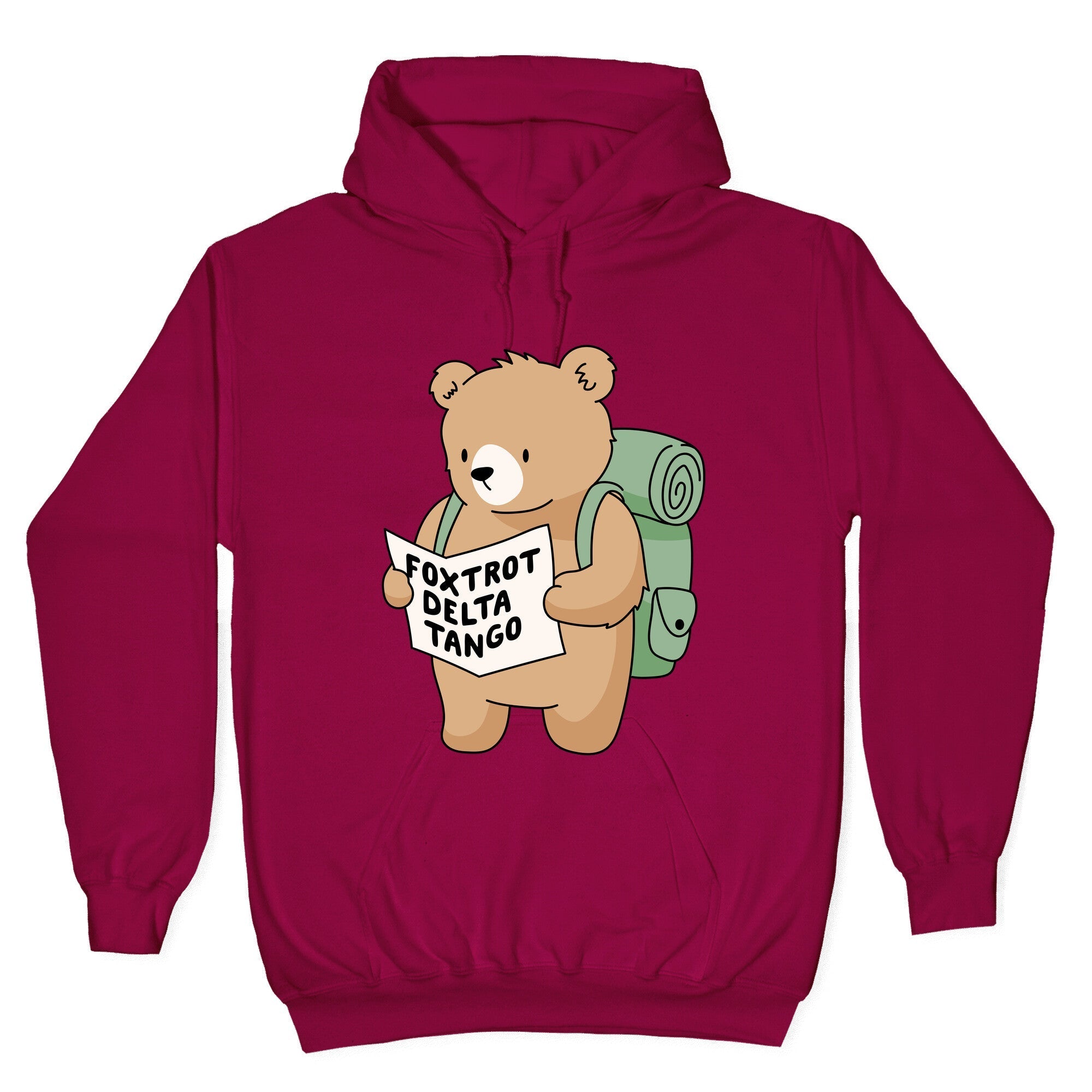 Foxtrot Delta Tango Bear Hoodie T-Shirts, Sweatshirt | CoreVibeTees.com (Image 5)