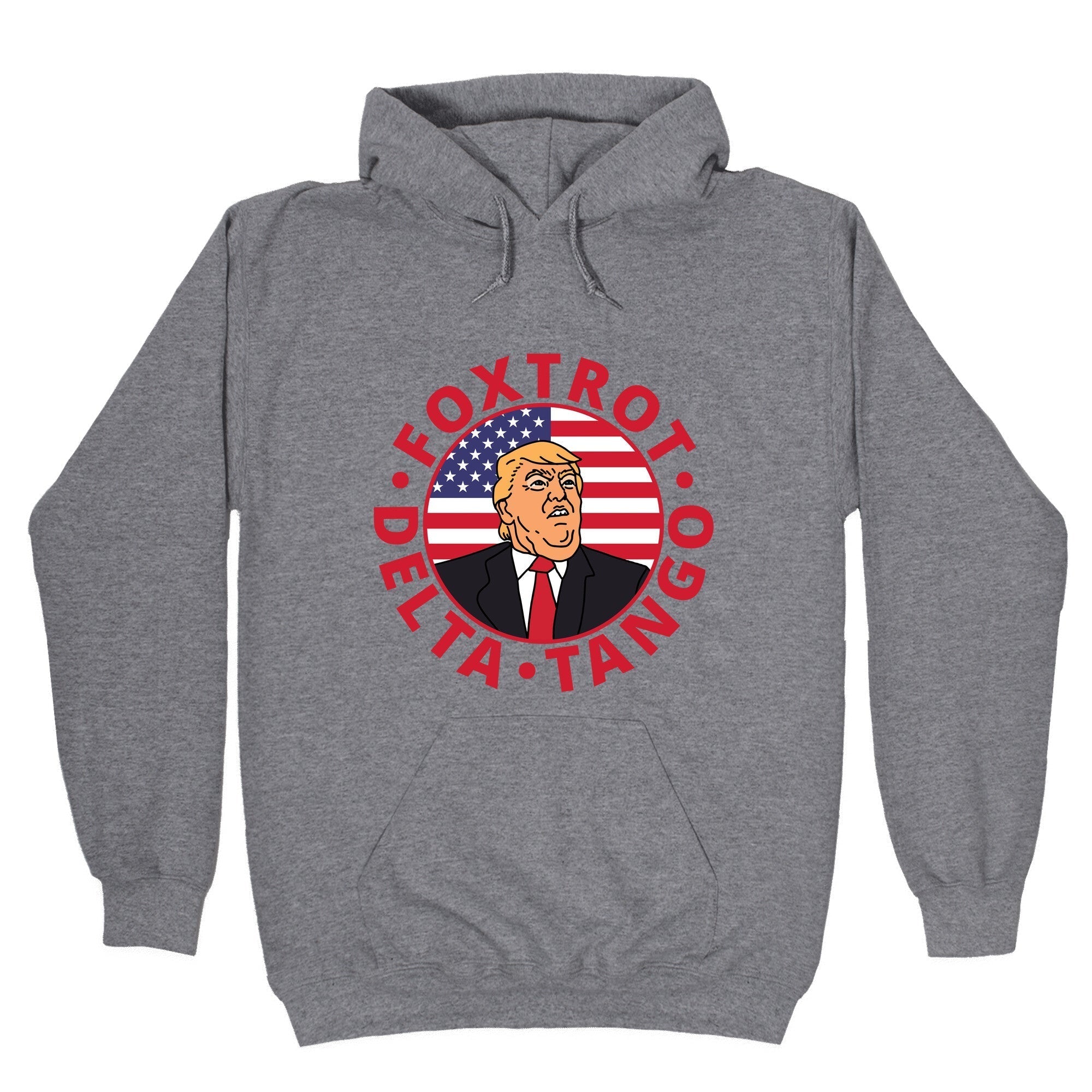 Foxtrot Delta Tango Trump Hoodie T-Shirts, Sweatshirt | CoreVibeTees.com (Image 1)