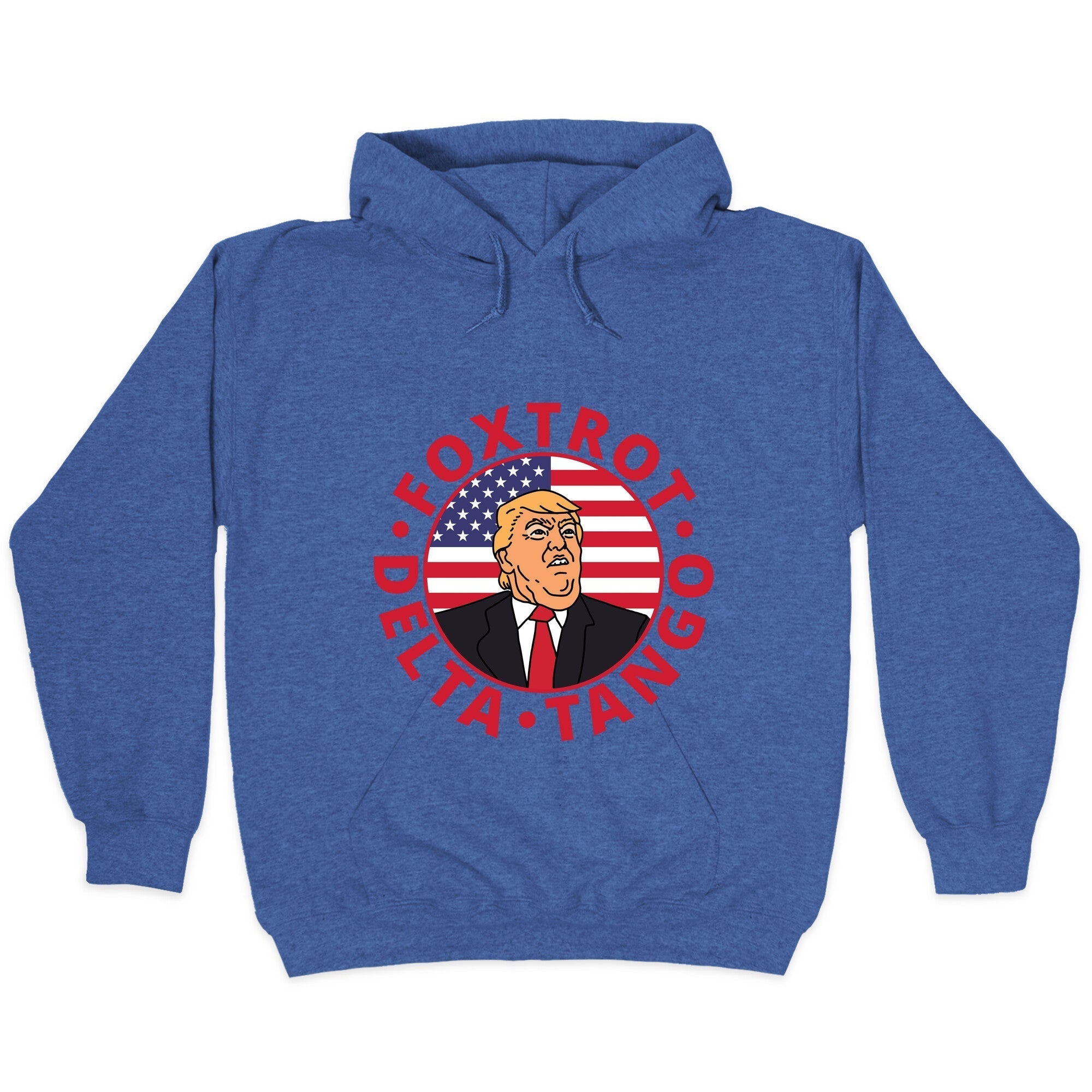 Foxtrot Delta Tango Trump Hoodie T-Shirts, Sweatshirt | CoreVibeTees.com (Image 2)