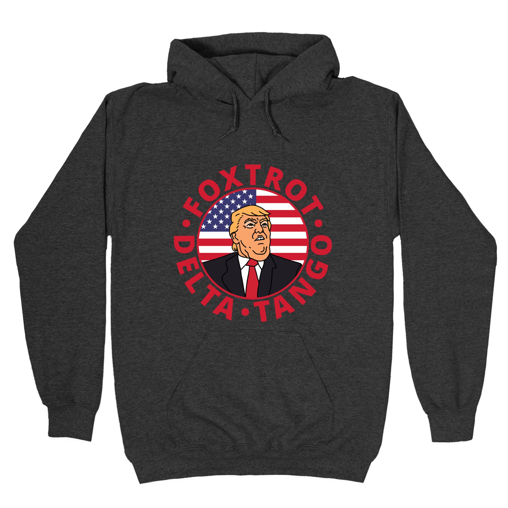 Foxtrot Delta Tango Trump Hoodie T-Shirts, Sweatshirt | CoreVibeTees.com (Image 3)