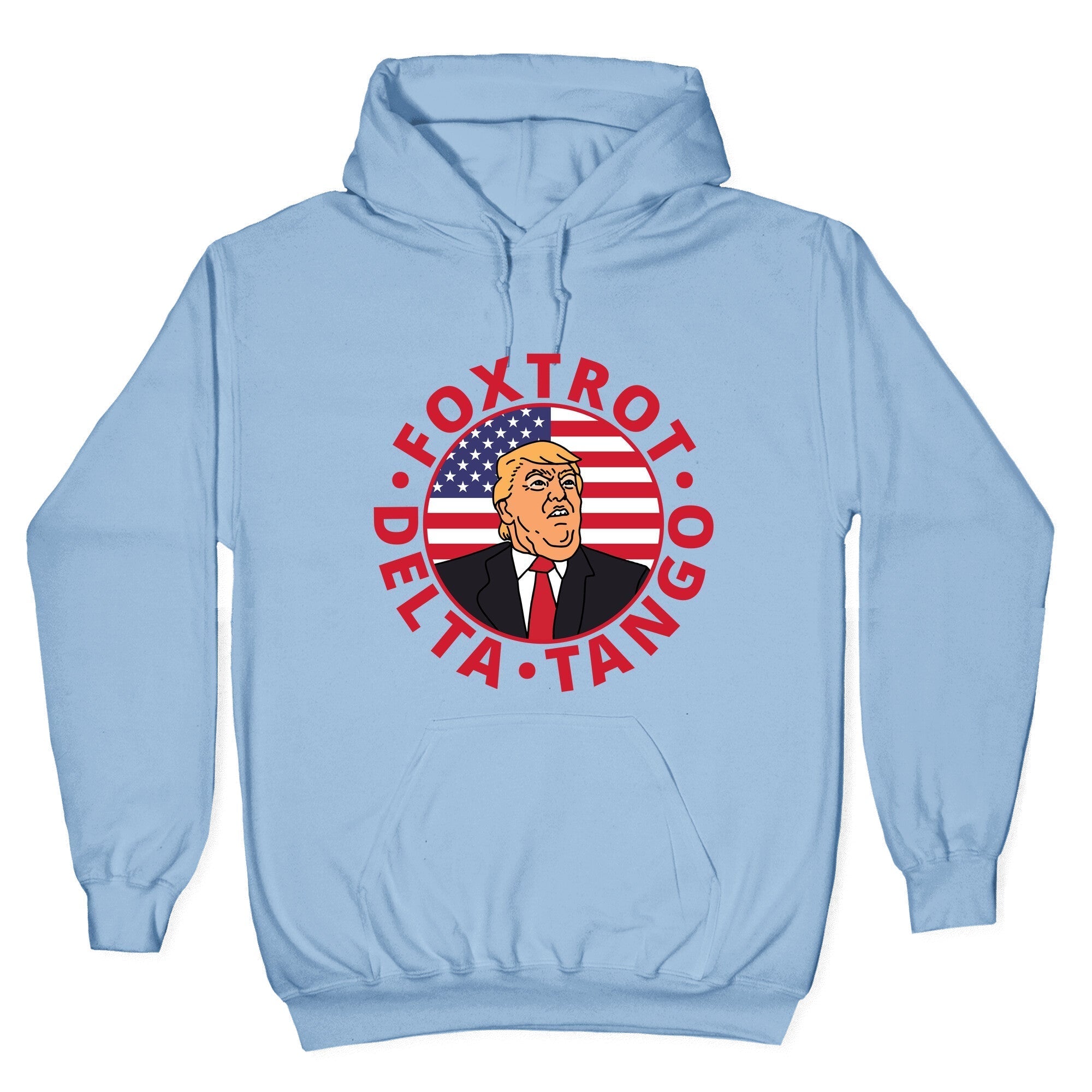 Foxtrot Delta Tango Trump Hoodie T-Shirts, Sweatshirt | CoreVibeTees.com (Image 4)