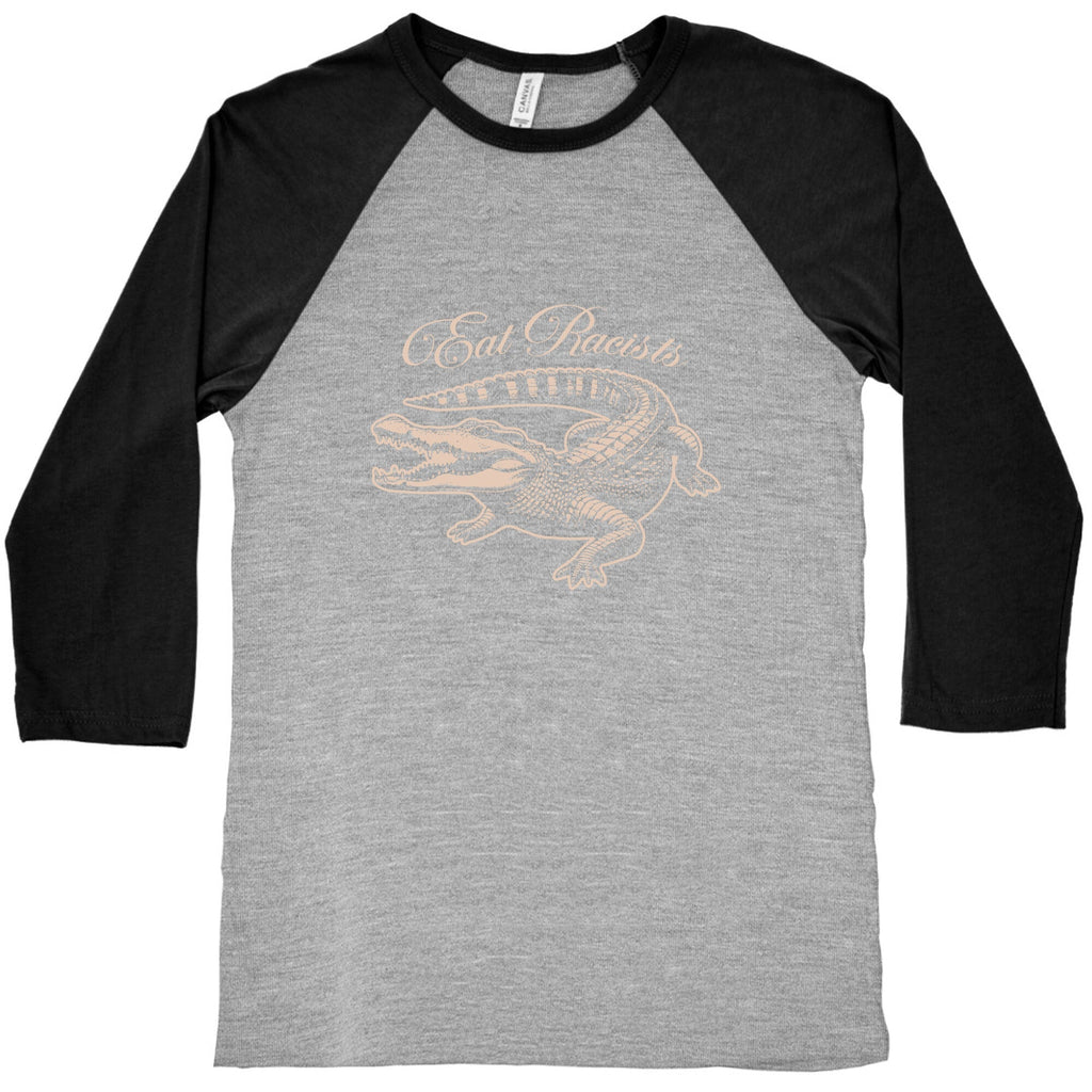 Eat Racists Baseball Tee Hoodie, Sweatshirt | CoreVibeTees.com (Image 2)