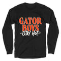 Gator Boys Stay Hot Florida Basketball Longsleeve Tee Hoodie, Sweatshirt | CoreVibeTees.com (Image 1)
