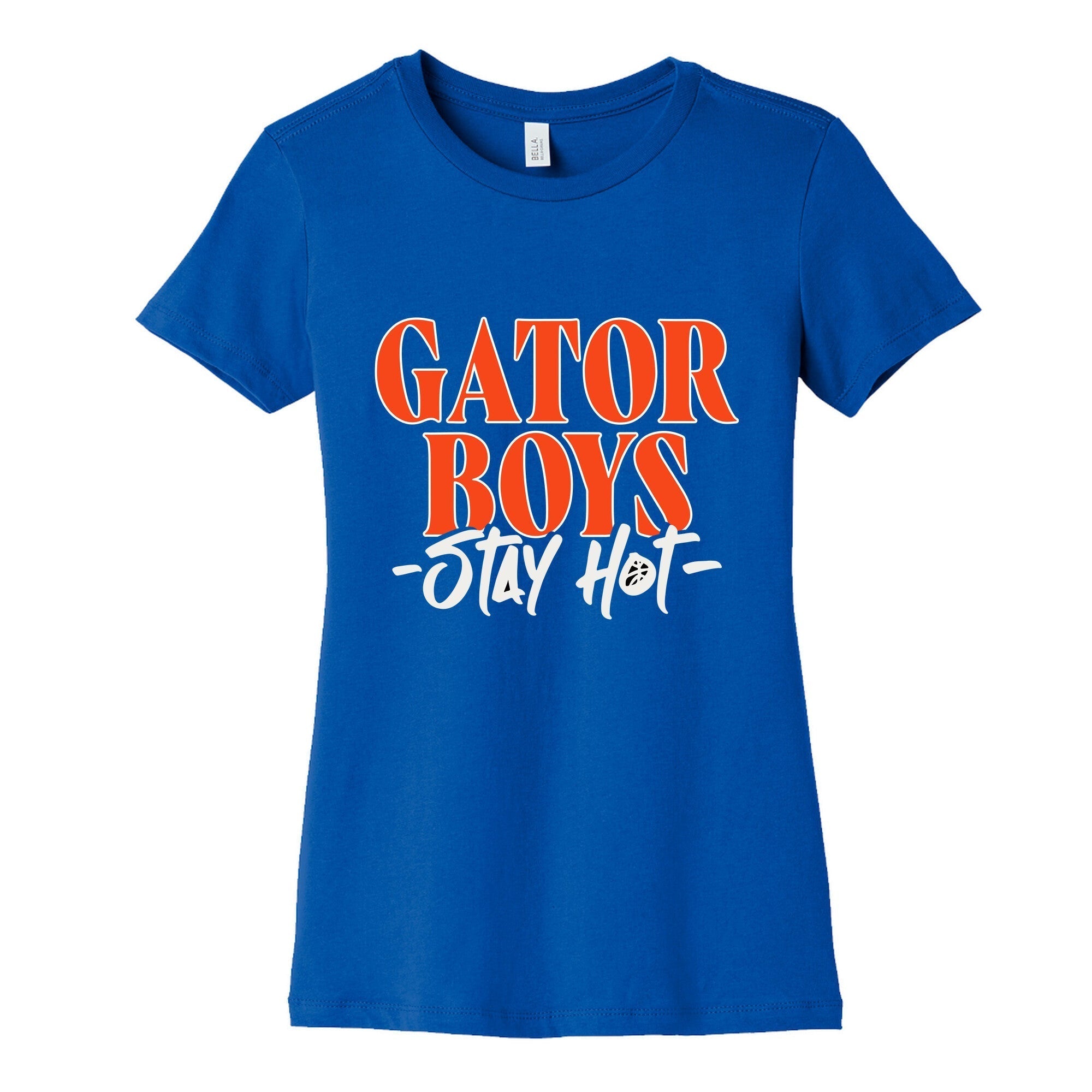 Gator Boys Stay Hot Florida Basketball Womens Cotton Tee Hoodie, Sweatshirt | CoreVibeTees.com (Image 2)