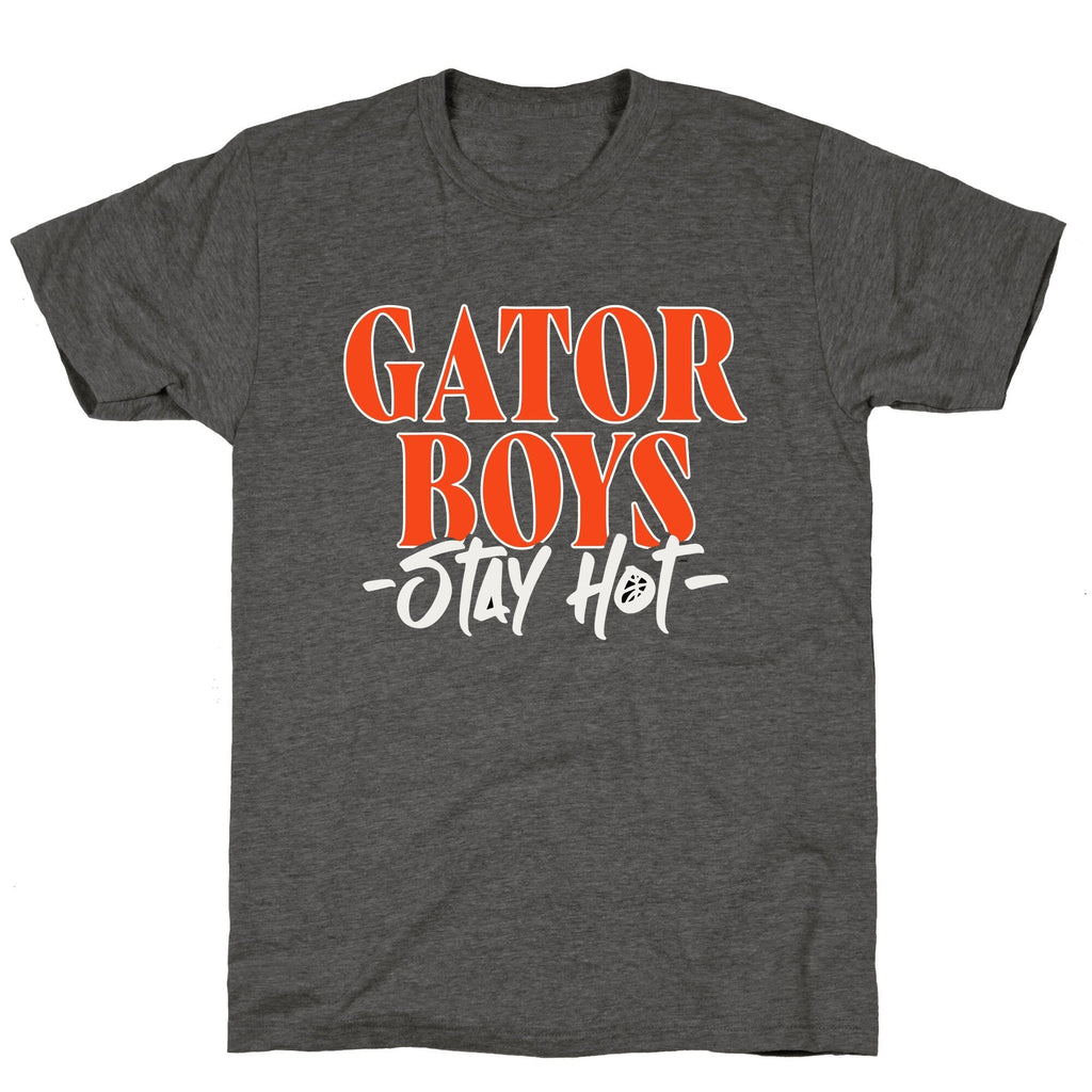 Gator Boys Stay Hot Florida Basketball Unisex Triblend Tee Hoodie, Sweatshirt | CoreVibeTees.com (Image 2)