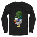 Chicken Jockey Longsleeve Tee Hoodie, Sweatshirt | CoreVibeTees.com (Image 1)