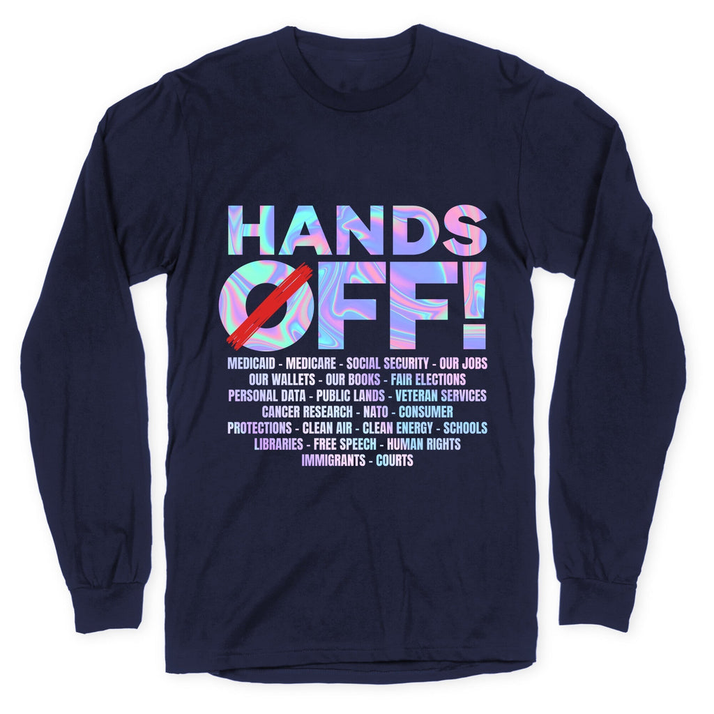 Hands Off Protest Longsleeve Tee Hoodie, Sweatshirt | CoreVibeTees.com (Image 4)