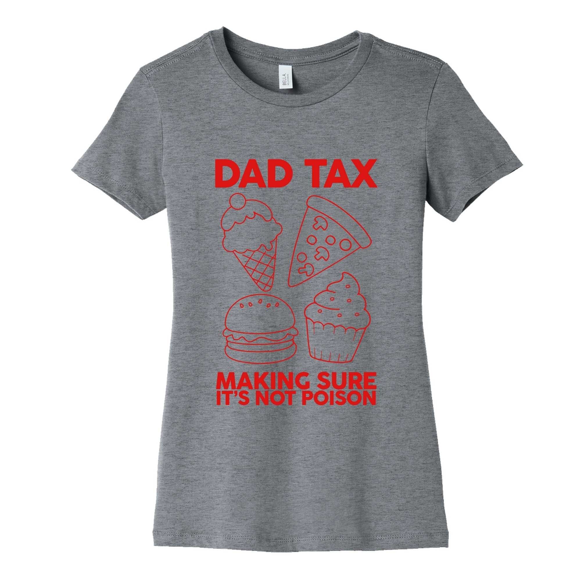Dad Tax Womens Cotton Tee Hoodie, Sweatshirt | CoreVibeTees.com (Image 1)
