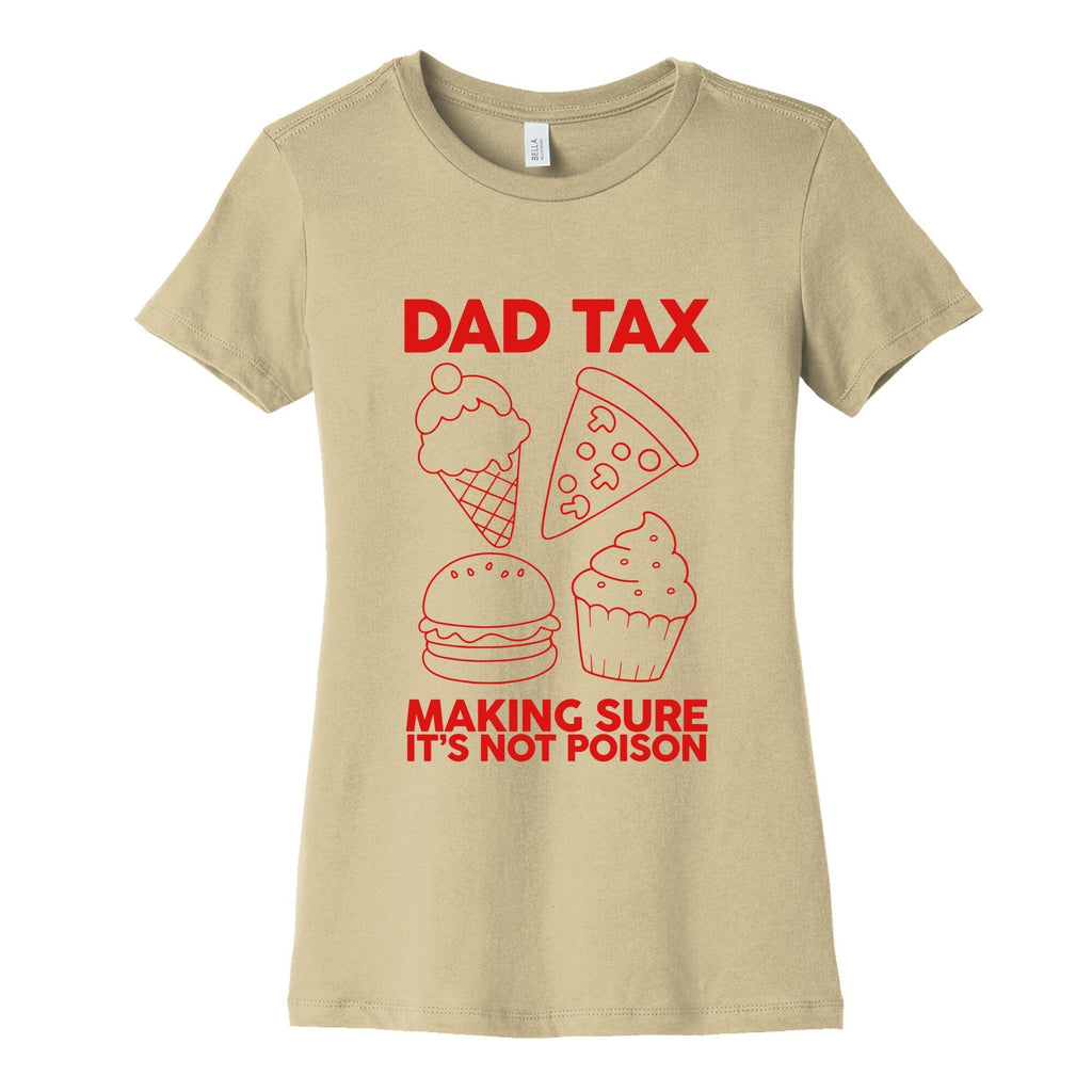Dad Tax Womens Cotton Tee Hoodie, Sweatshirt | CoreVibeTees.com (Image 3)