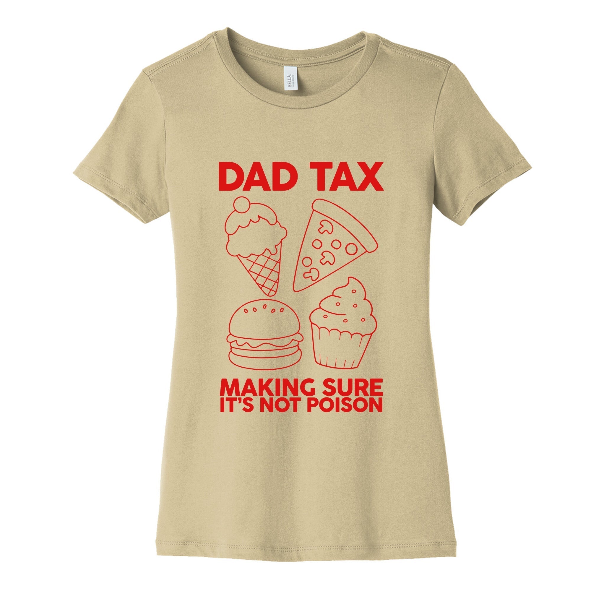 Dad Tax Womens Cotton Tee Hoodie, Sweatshirt | CoreVibeTees.com (Image 3)