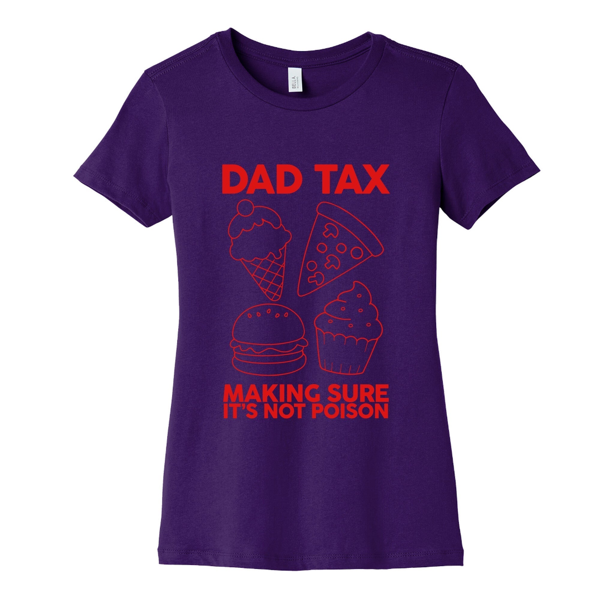 Dad Tax Womens Cotton Tee Hoodie, Sweatshirt | CoreVibeTees.com (Image 4)