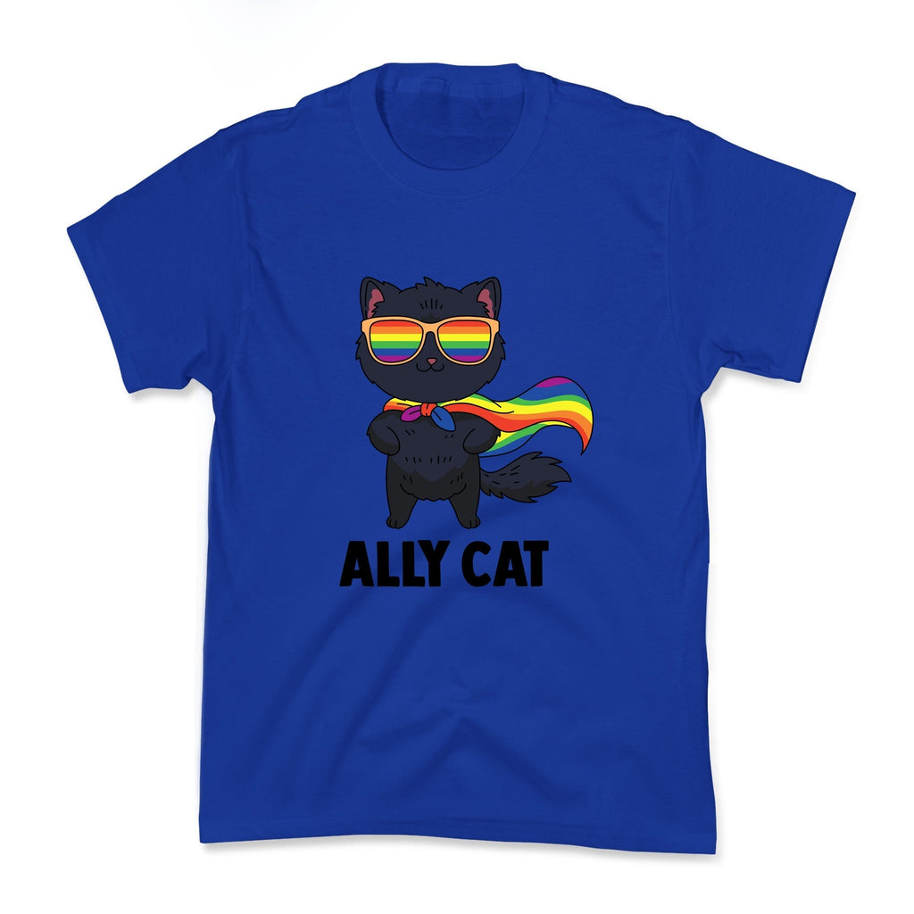 Ally Cat Kids Tee Hoodie, Sweatshirt | CoreVibeTees.com (Image 2)